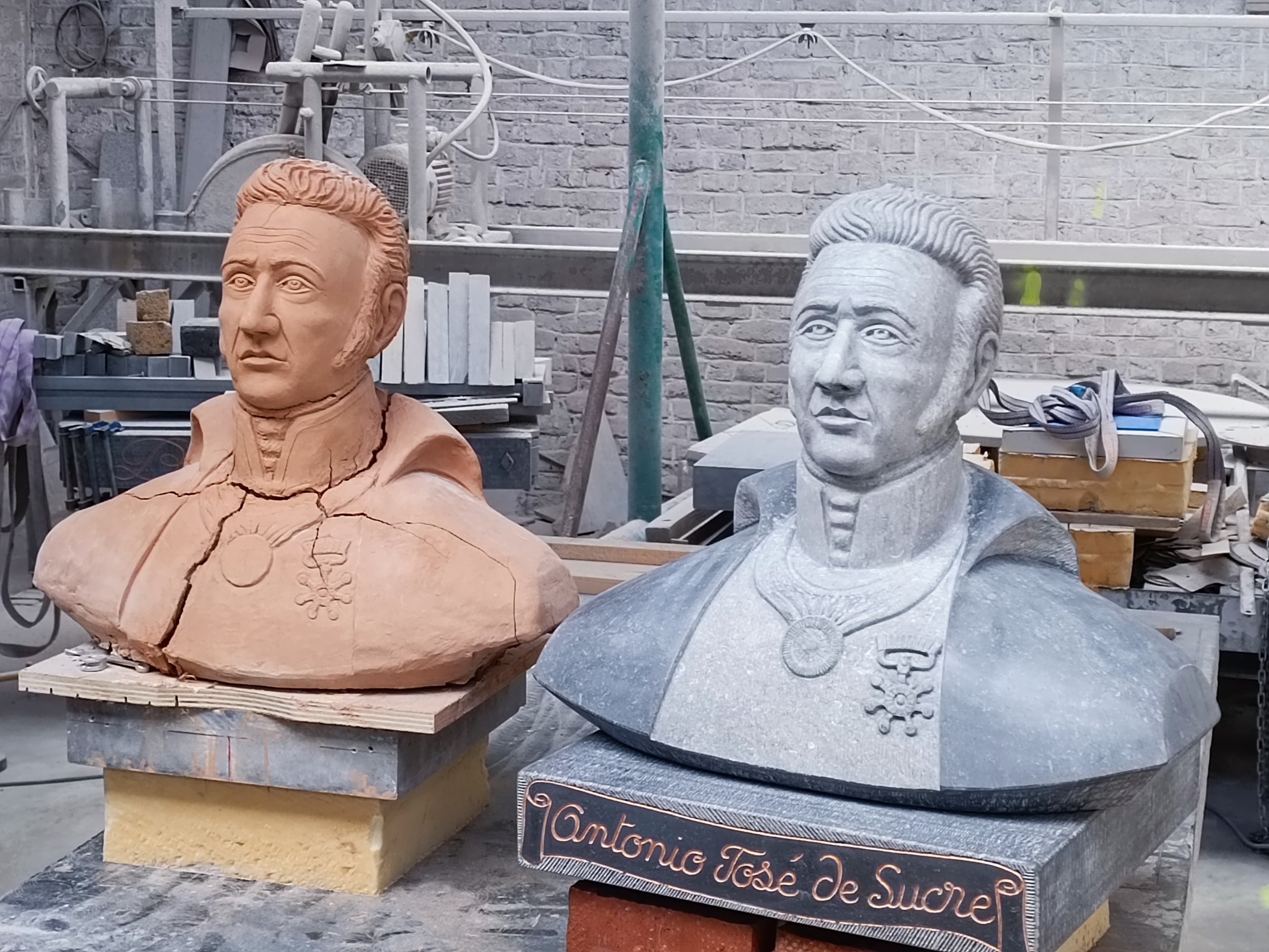Buste José Antonio de Sucre