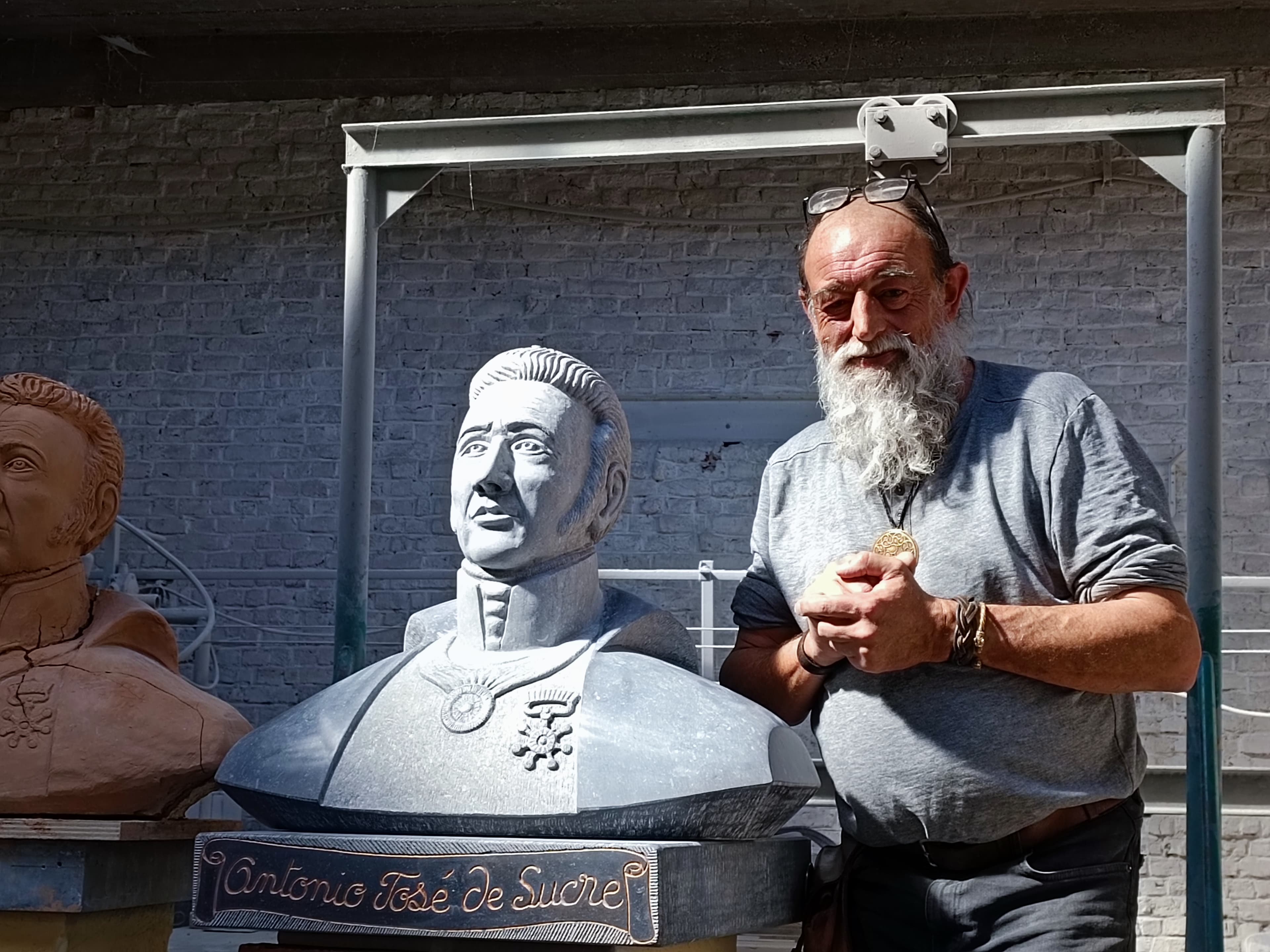 Buste José Antonio de Sucre