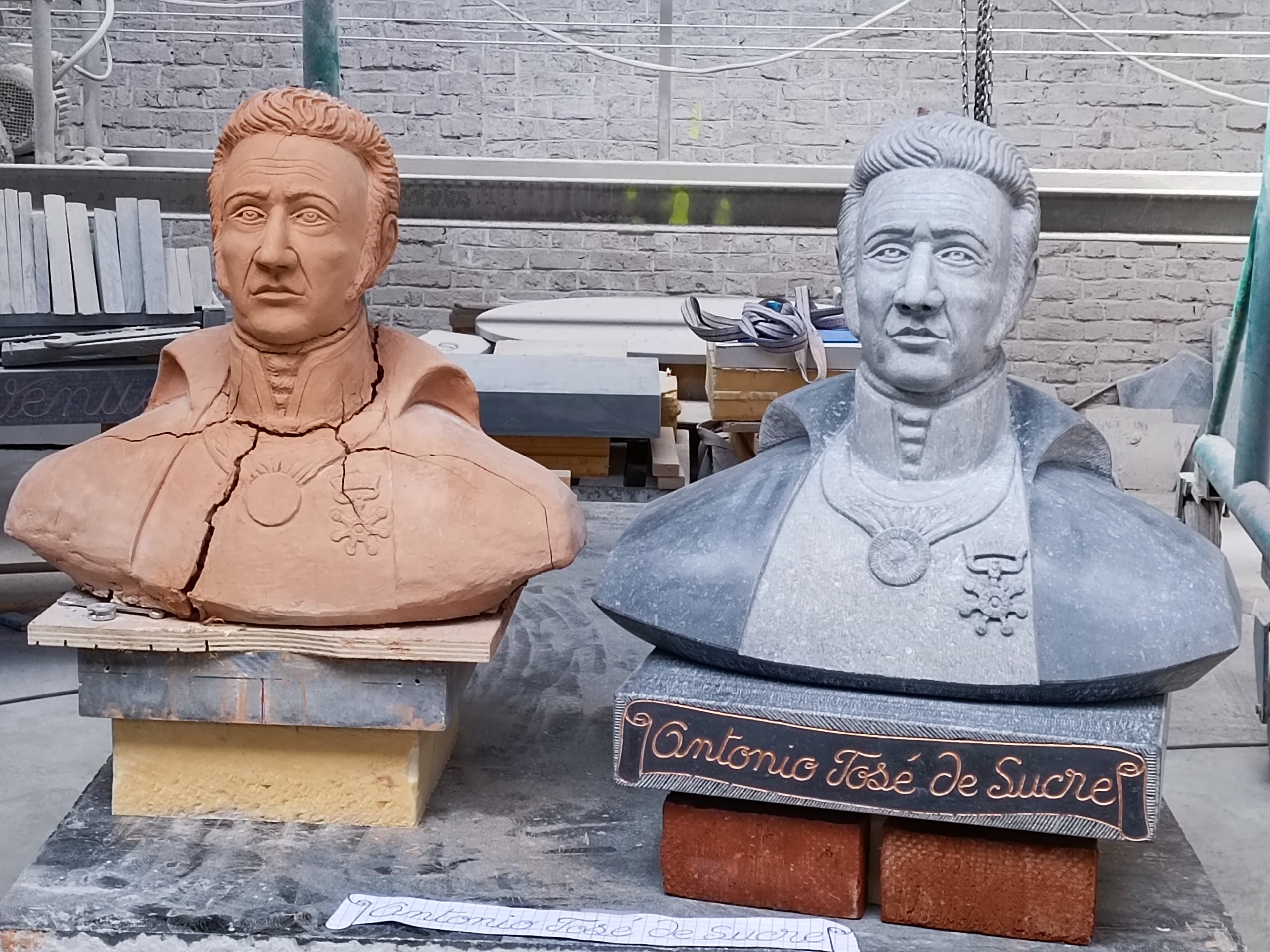 Buste José Antonio de Sucre