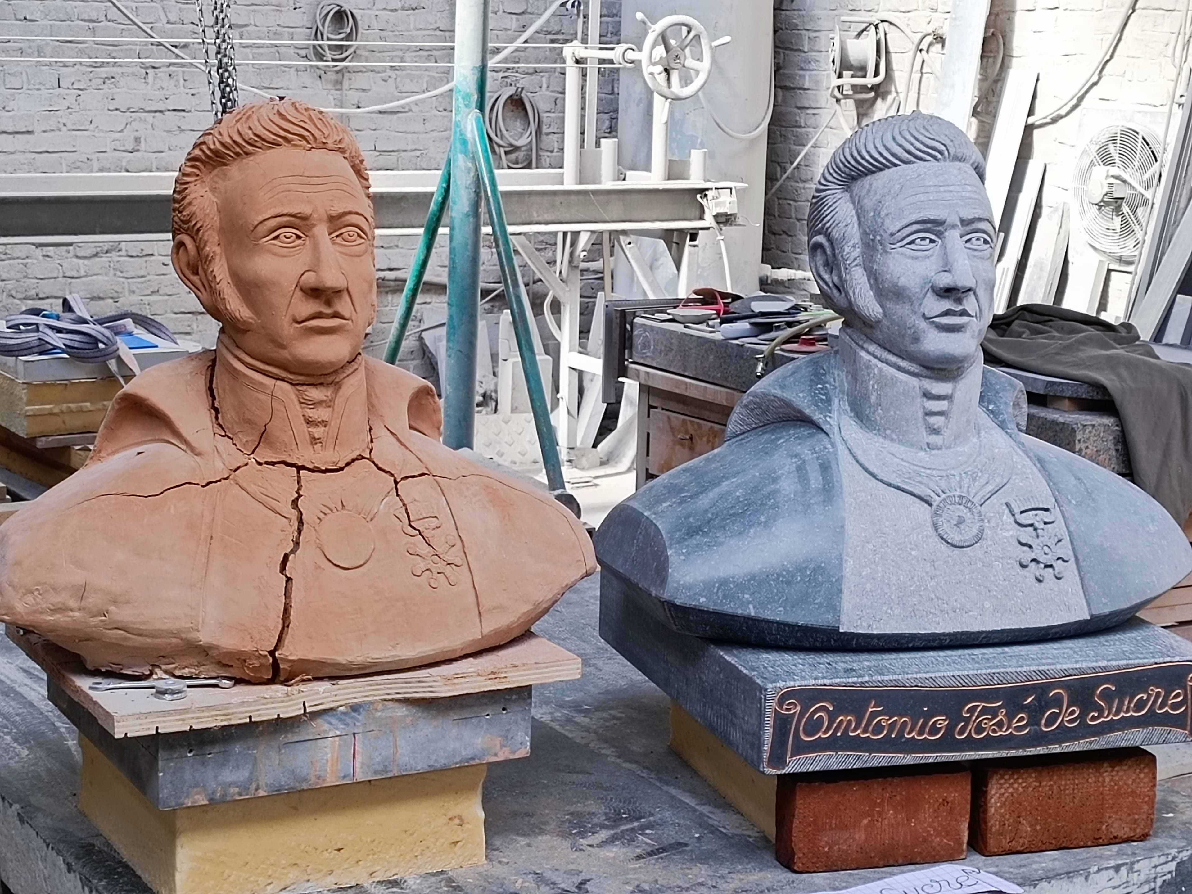 Buste José Antonio de Sucre