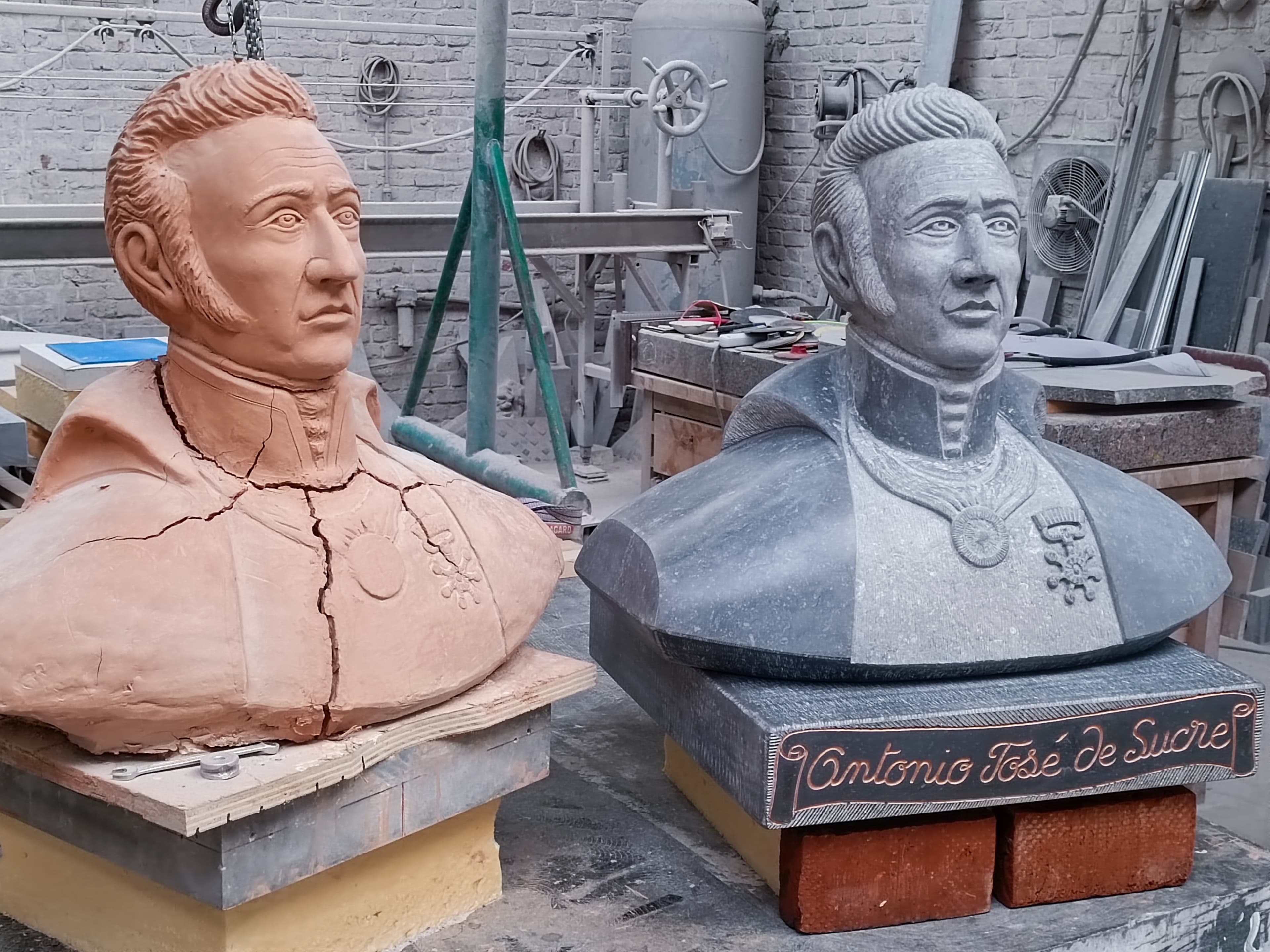 Buste José Antonio de Sucre