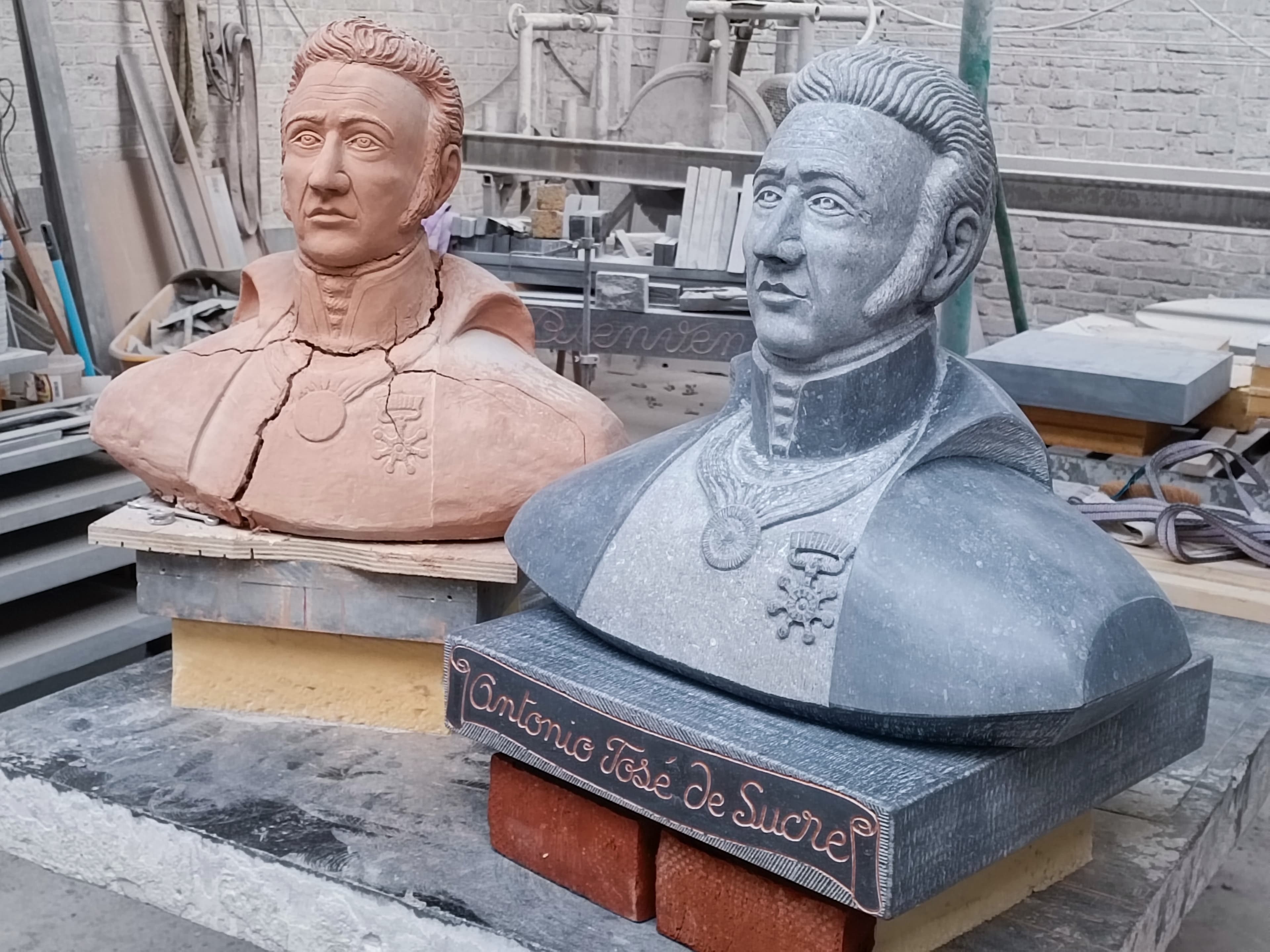 Buste José Antonio de Sucre