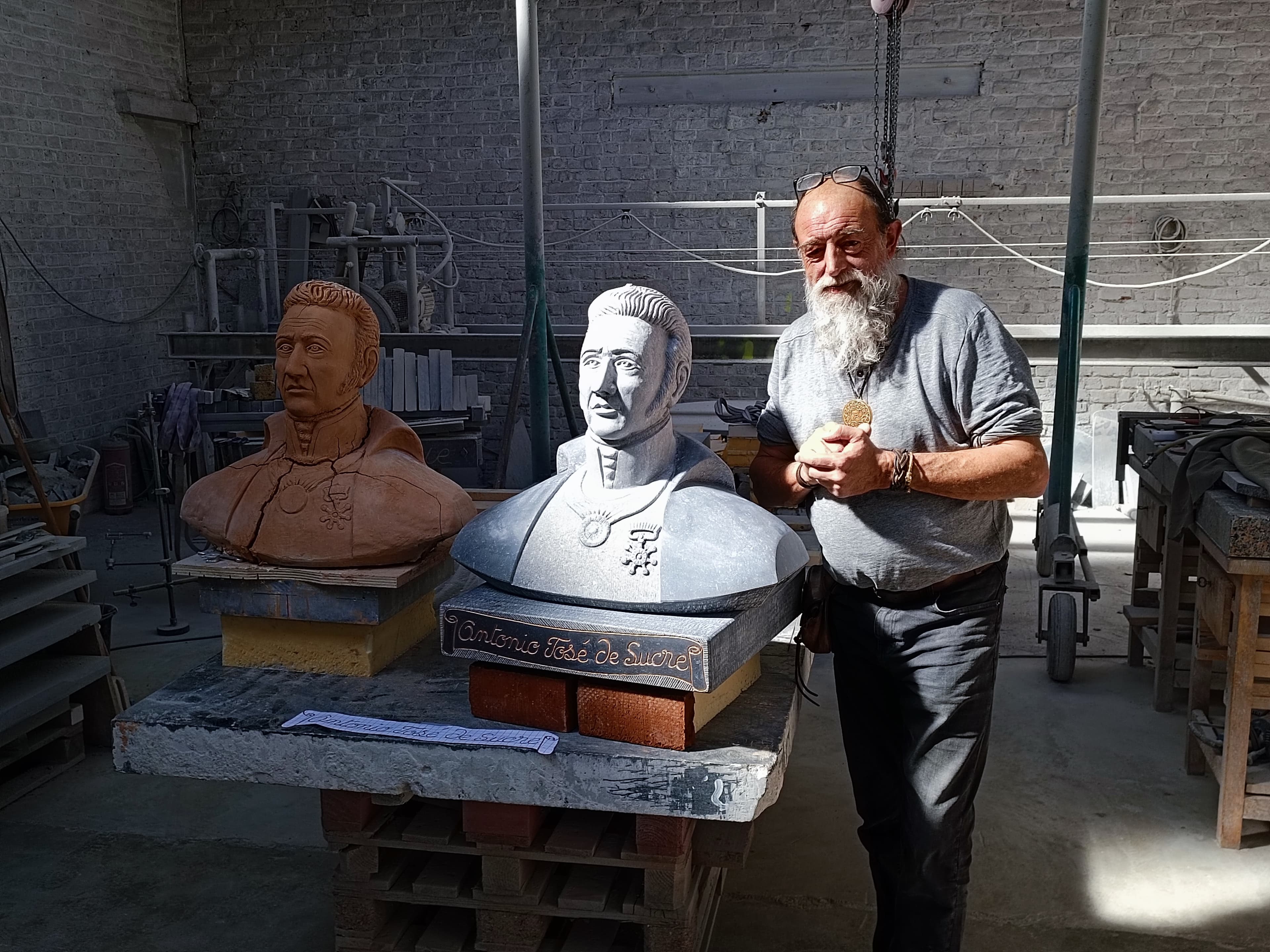 Buste José Antonio de Sucre