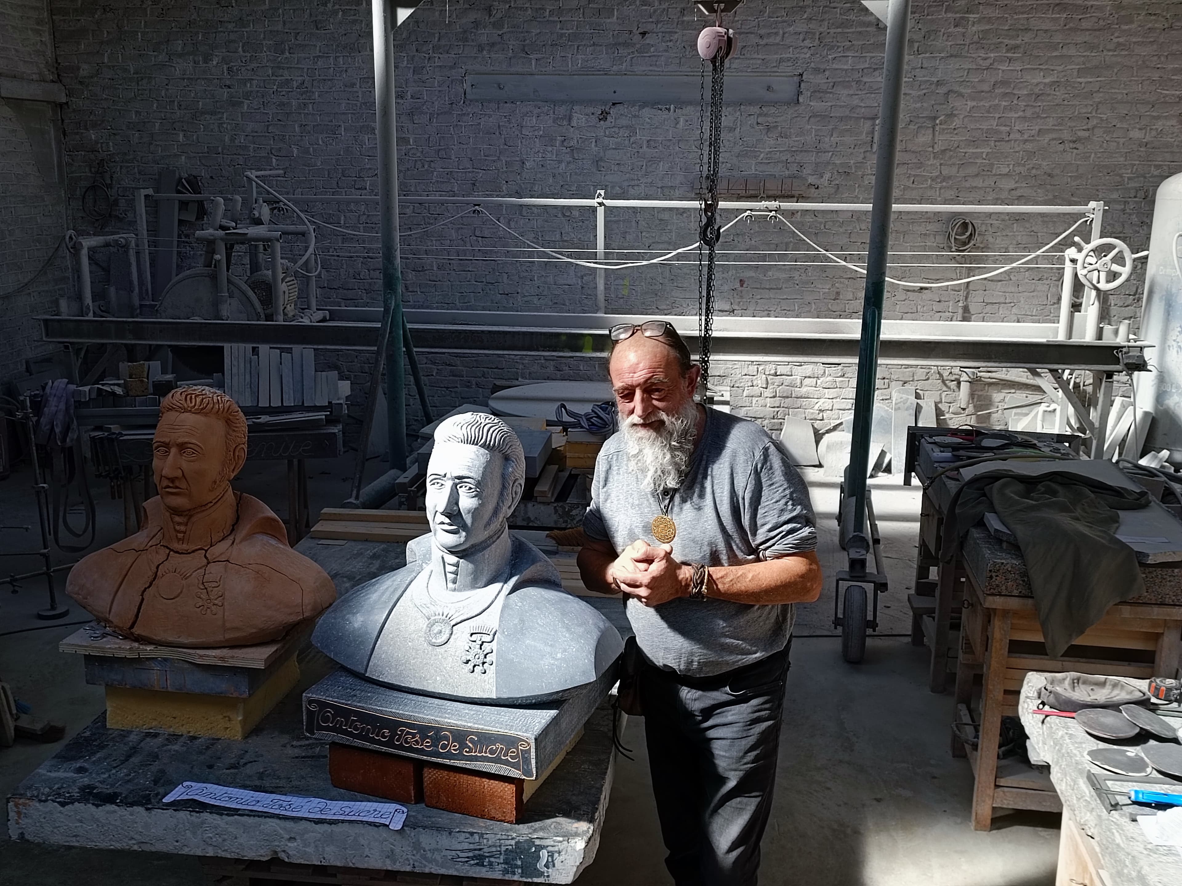 Buste José Antonio de Sucre