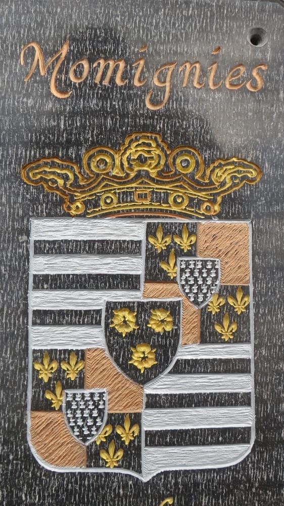 Plaque Jumelage Belgo- Polonais, Momignies-Gizalki
