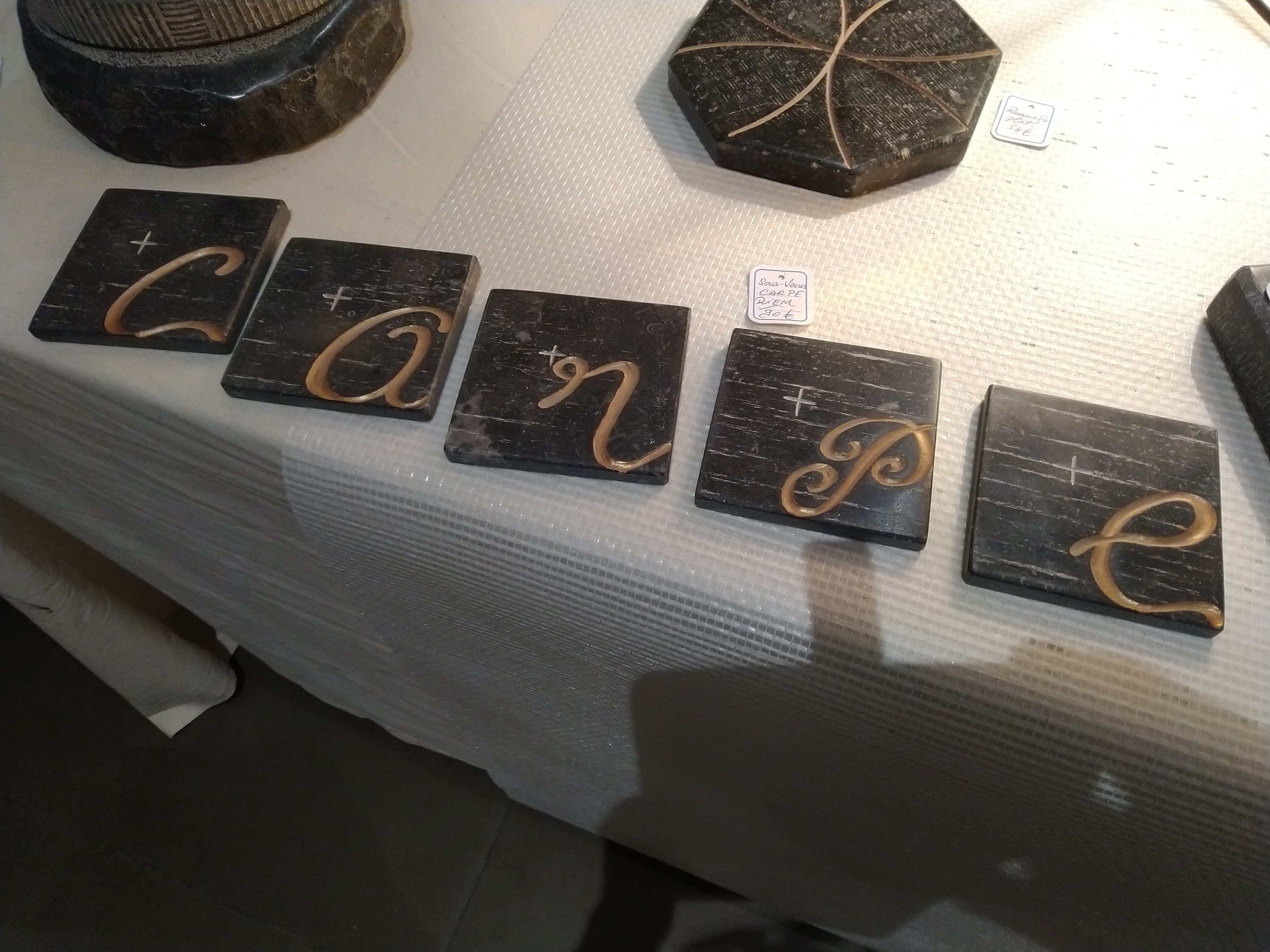 Portes-Savons et Dessous de plat et sous-verre