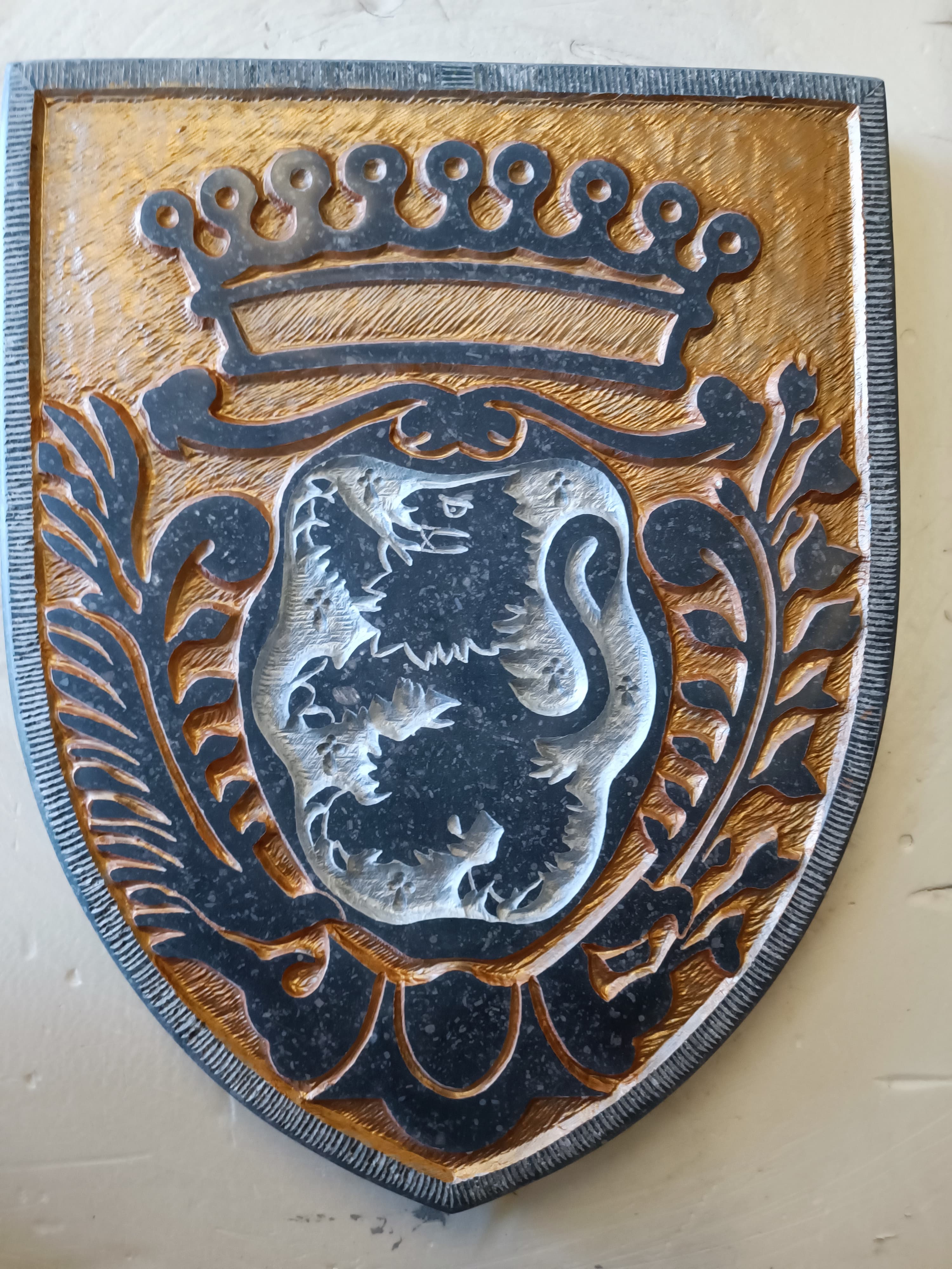 Blason d'après cachet à cire originel