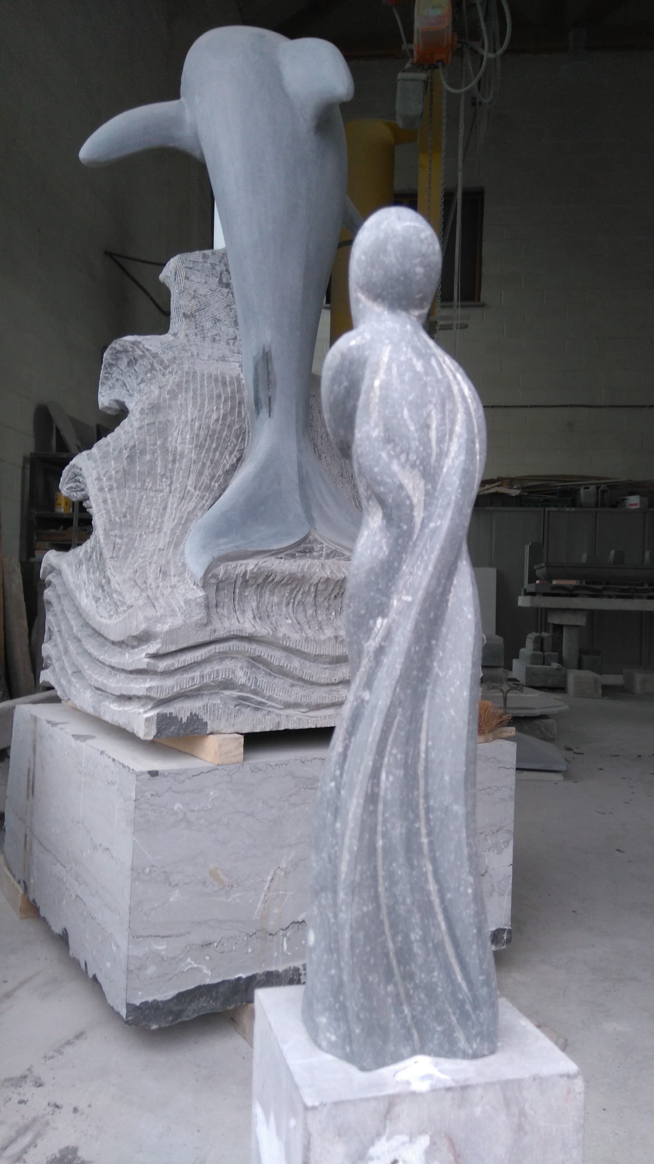 1 Sculpture double femme