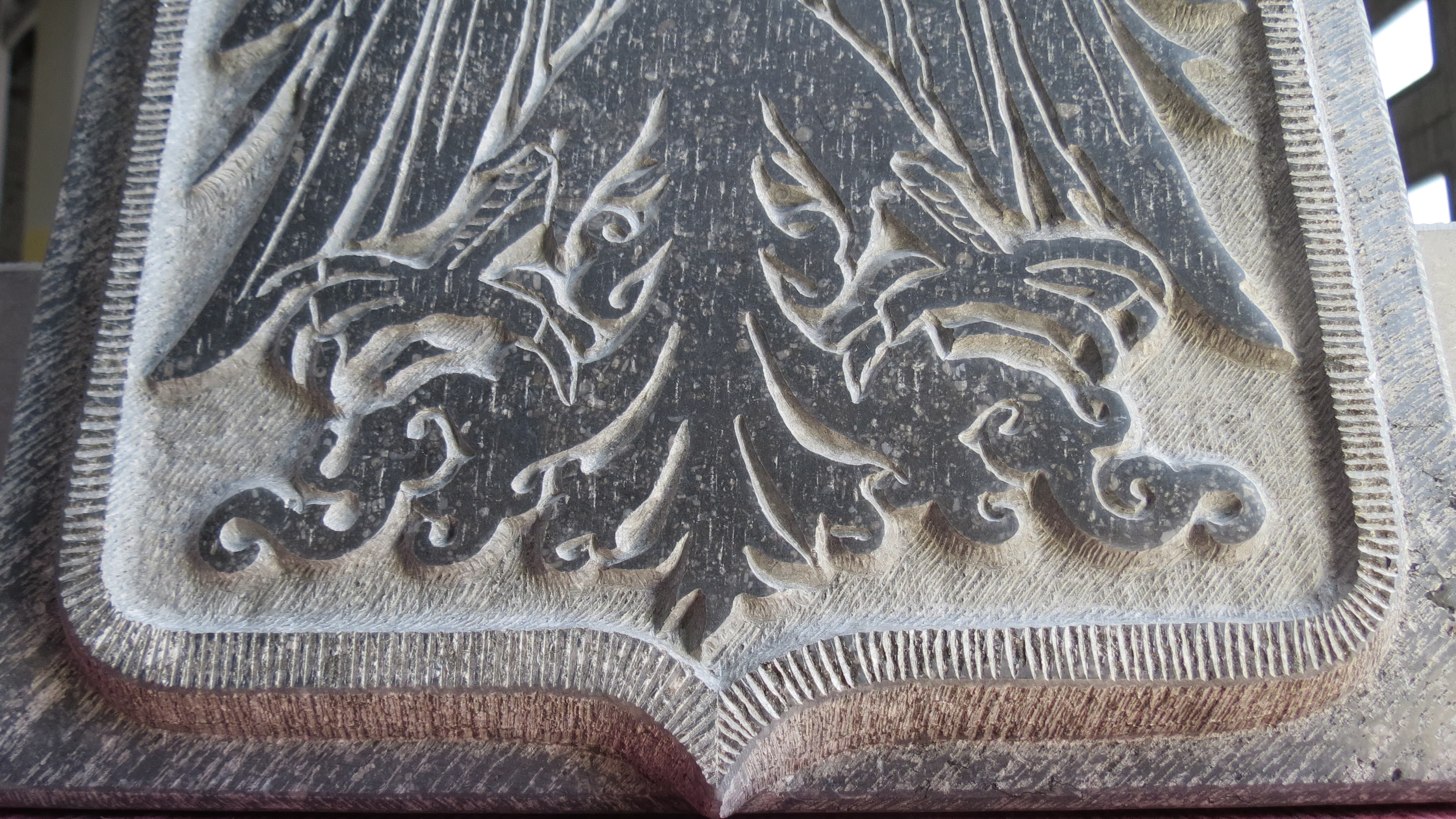 Blason Aigle Haut-relief
