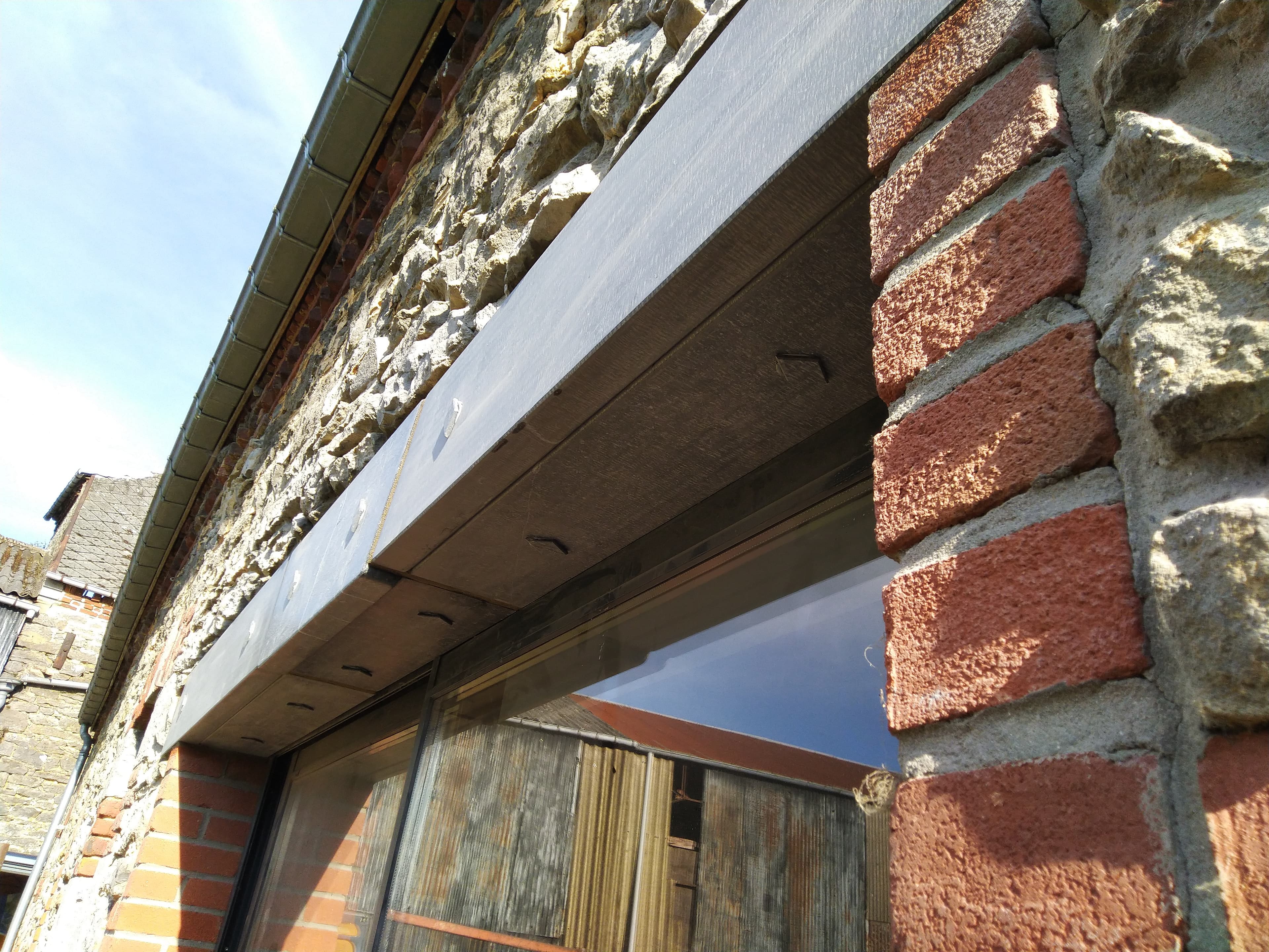 Bat Habillage d'un linteau béton
