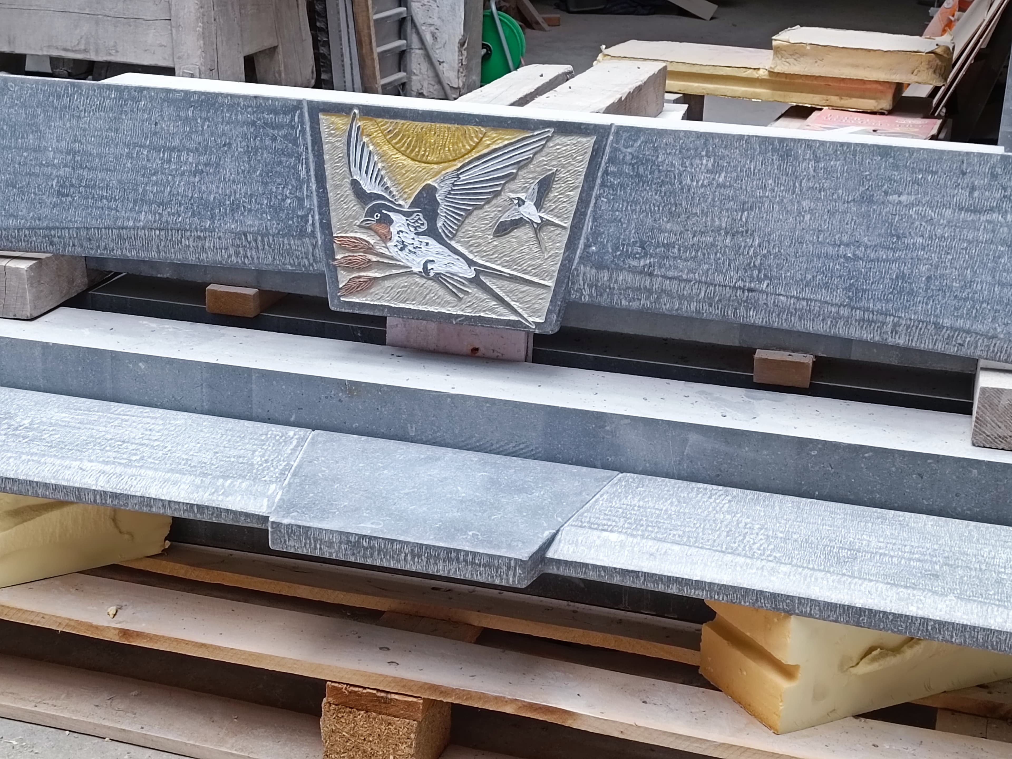 Faux-linteaux pour habillage linteaux béton