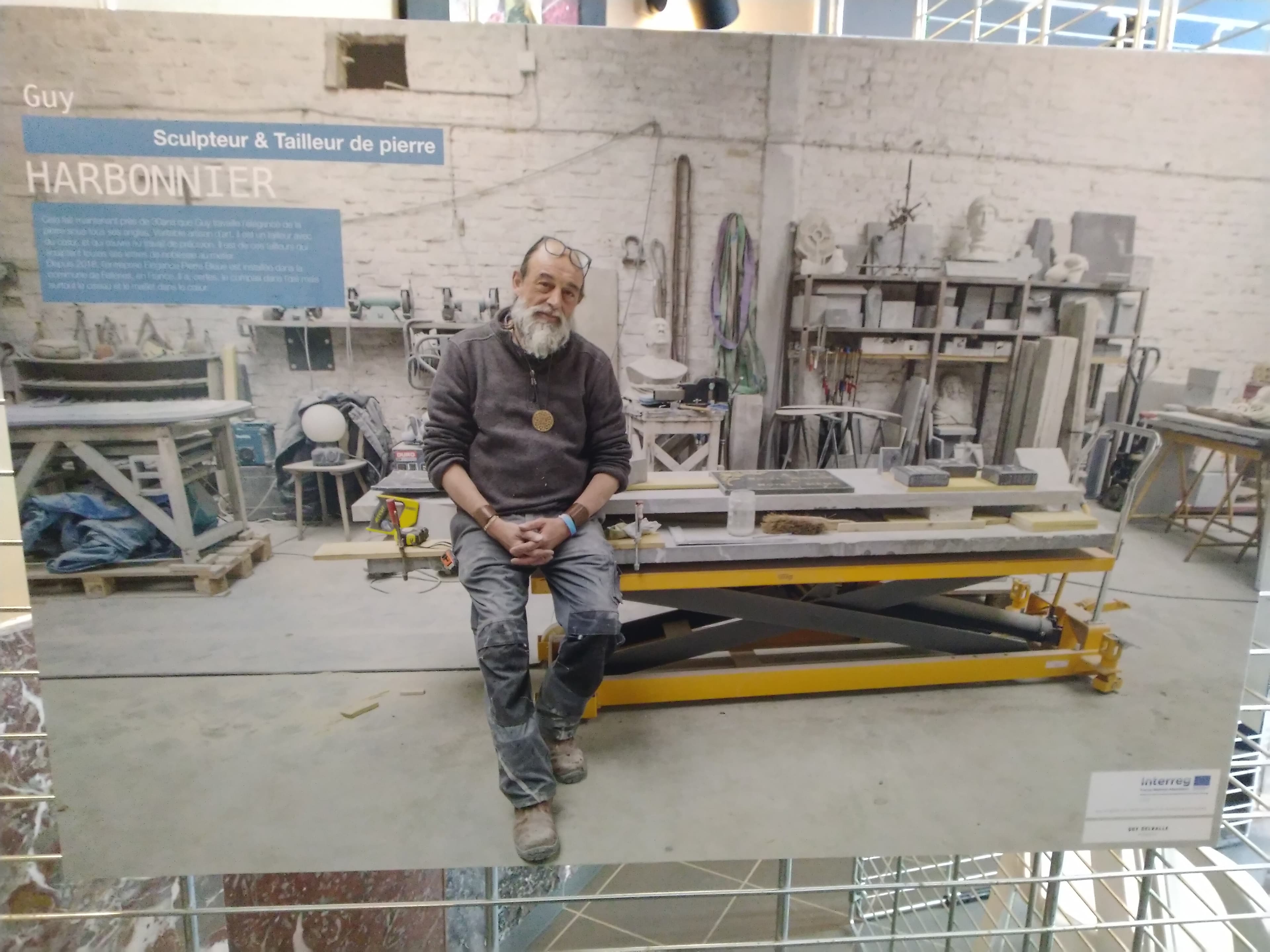 Guy à l'Atelier de Felleries