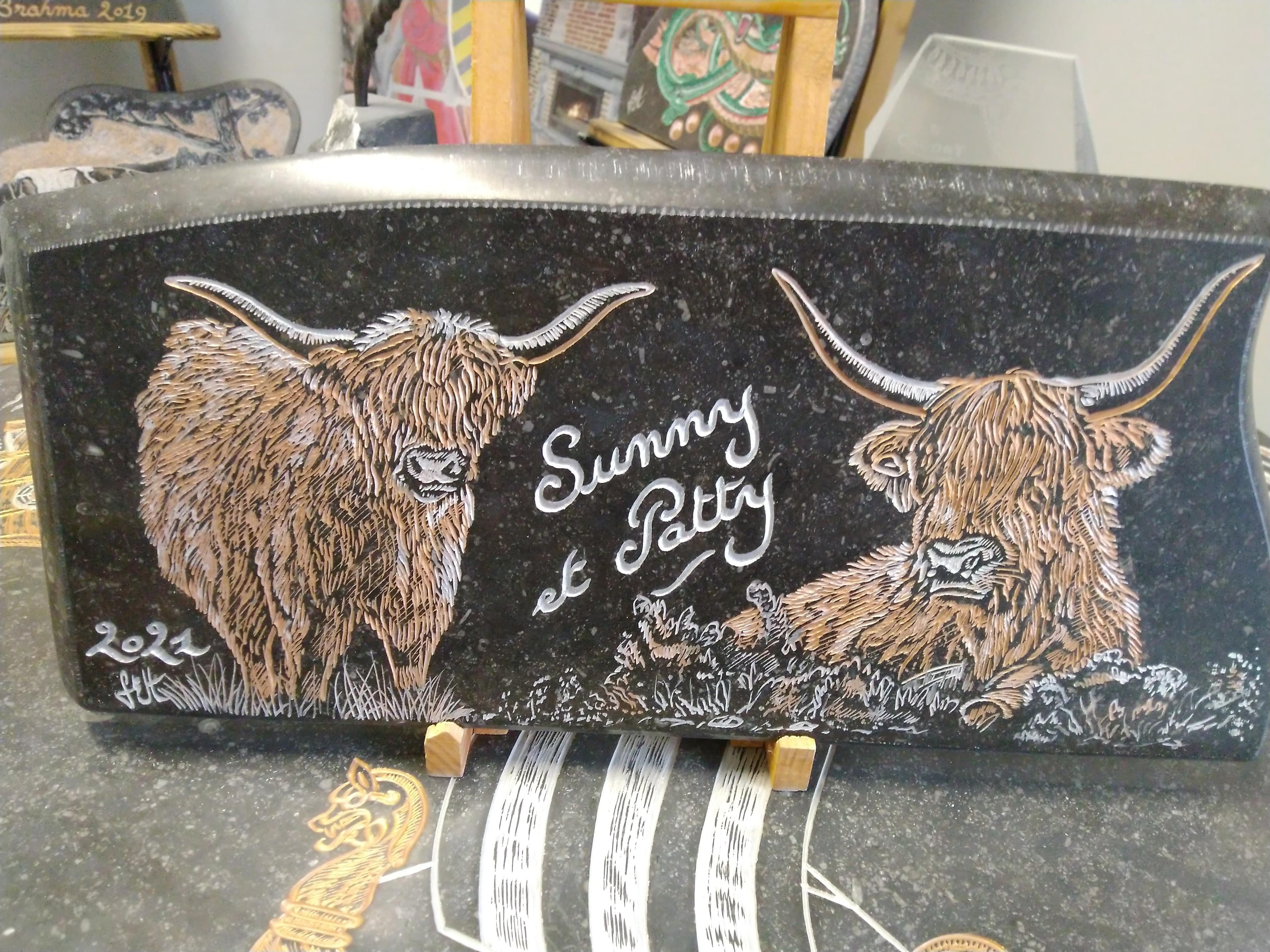 Plaque Highland