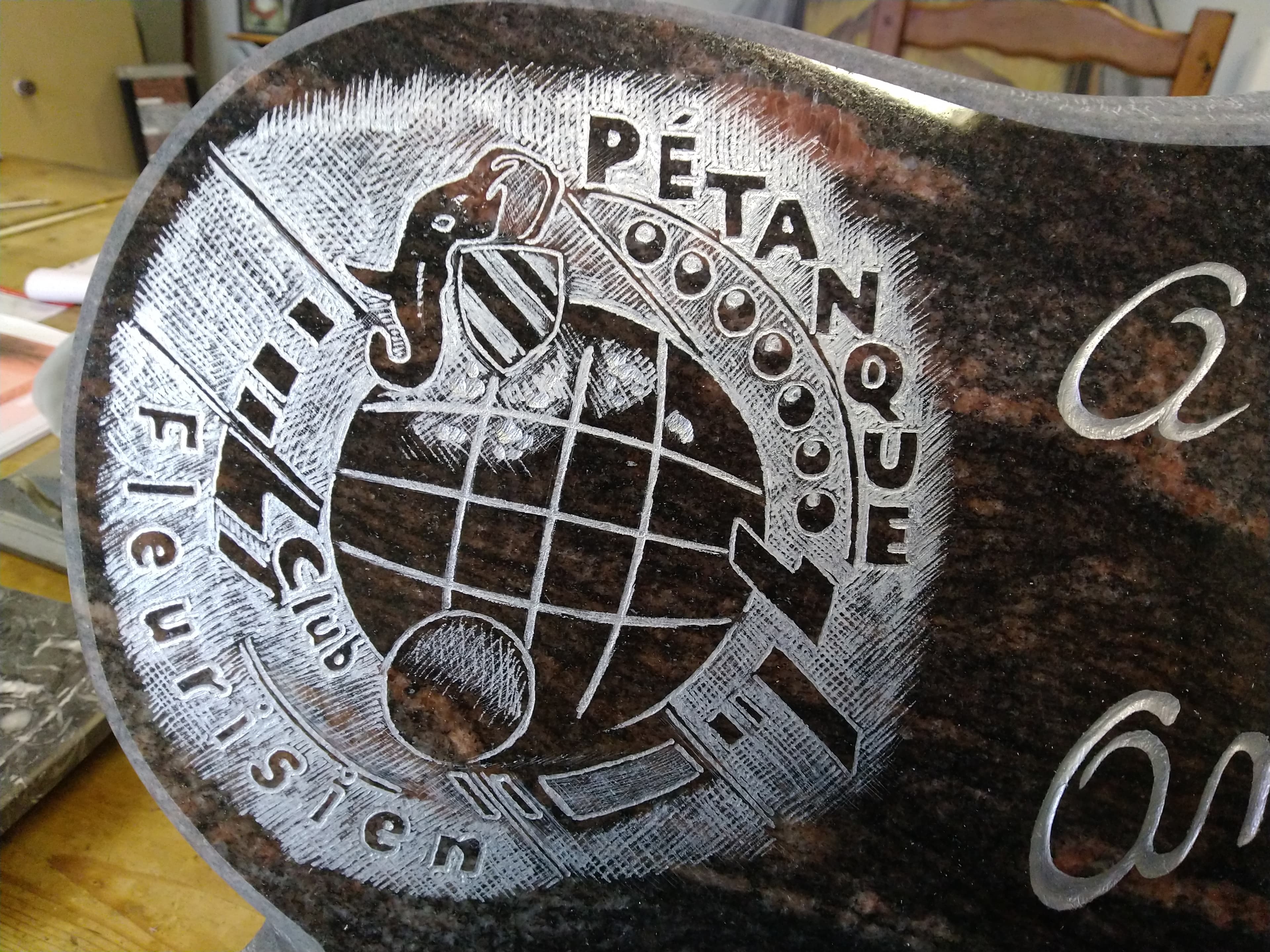 Plaque Funéraire personnalisée