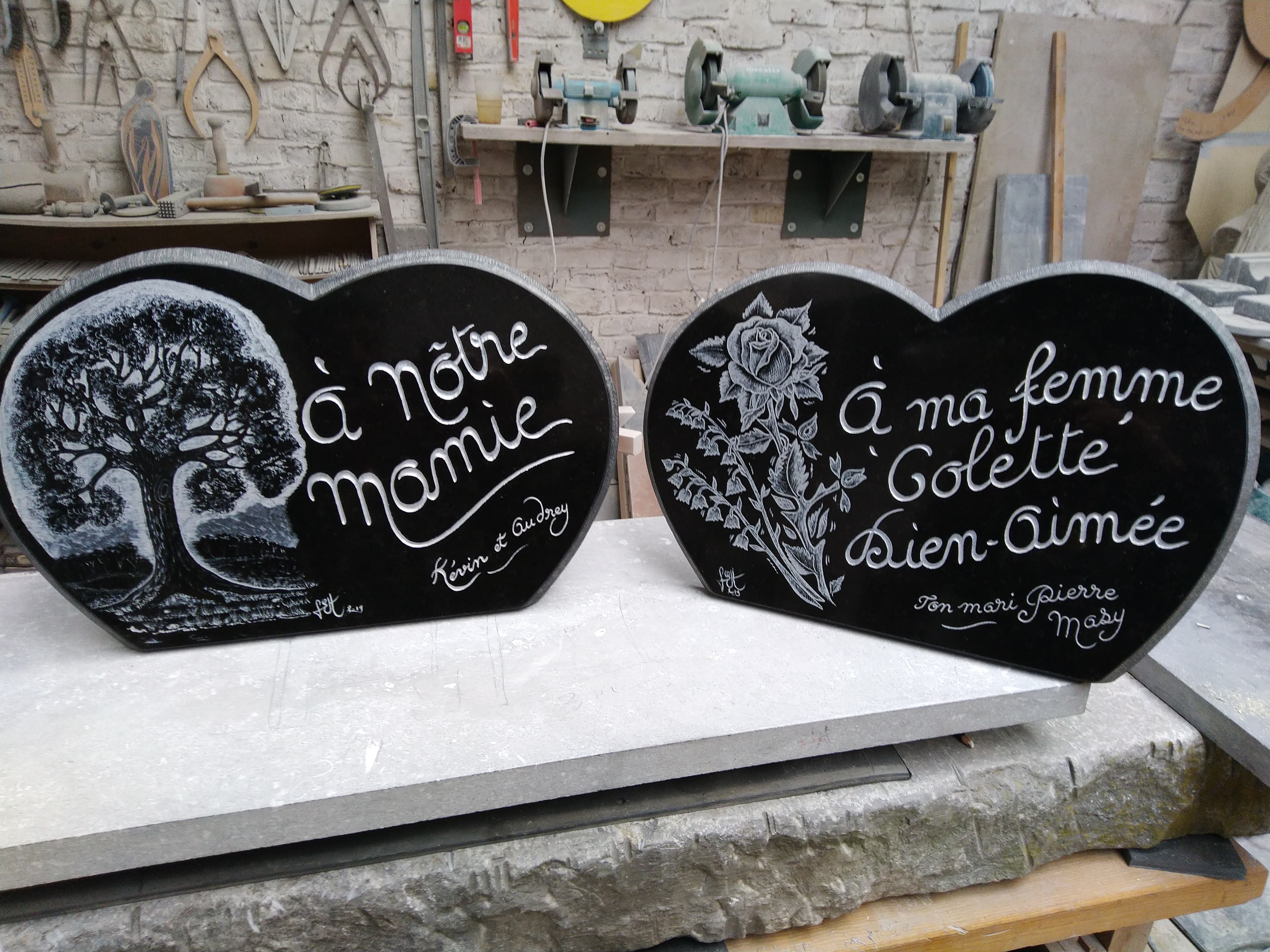 Plaque Granit sur mesures