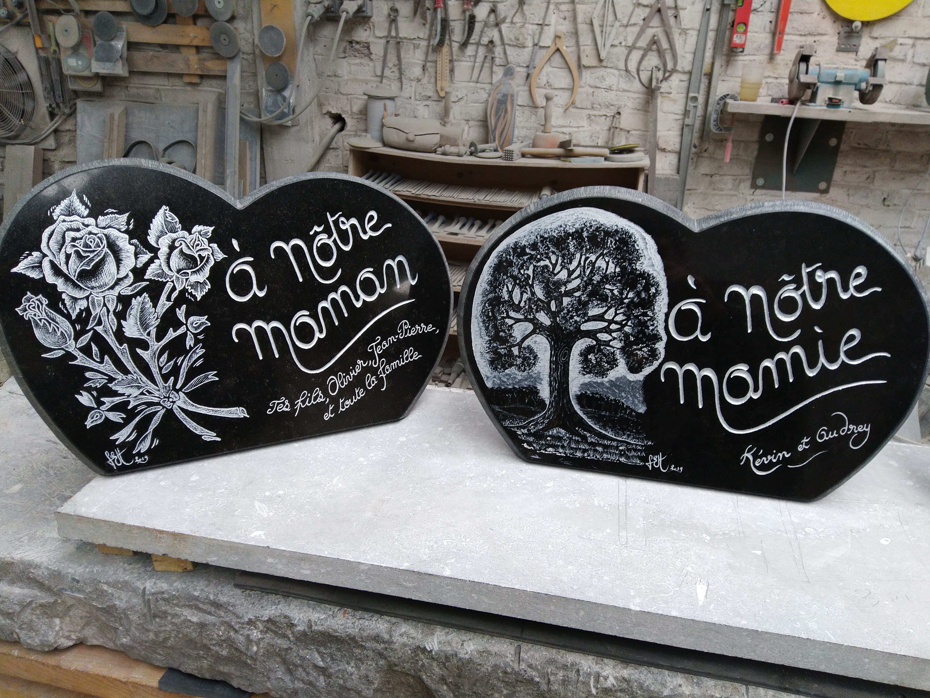 Plaque Granit sur mesures