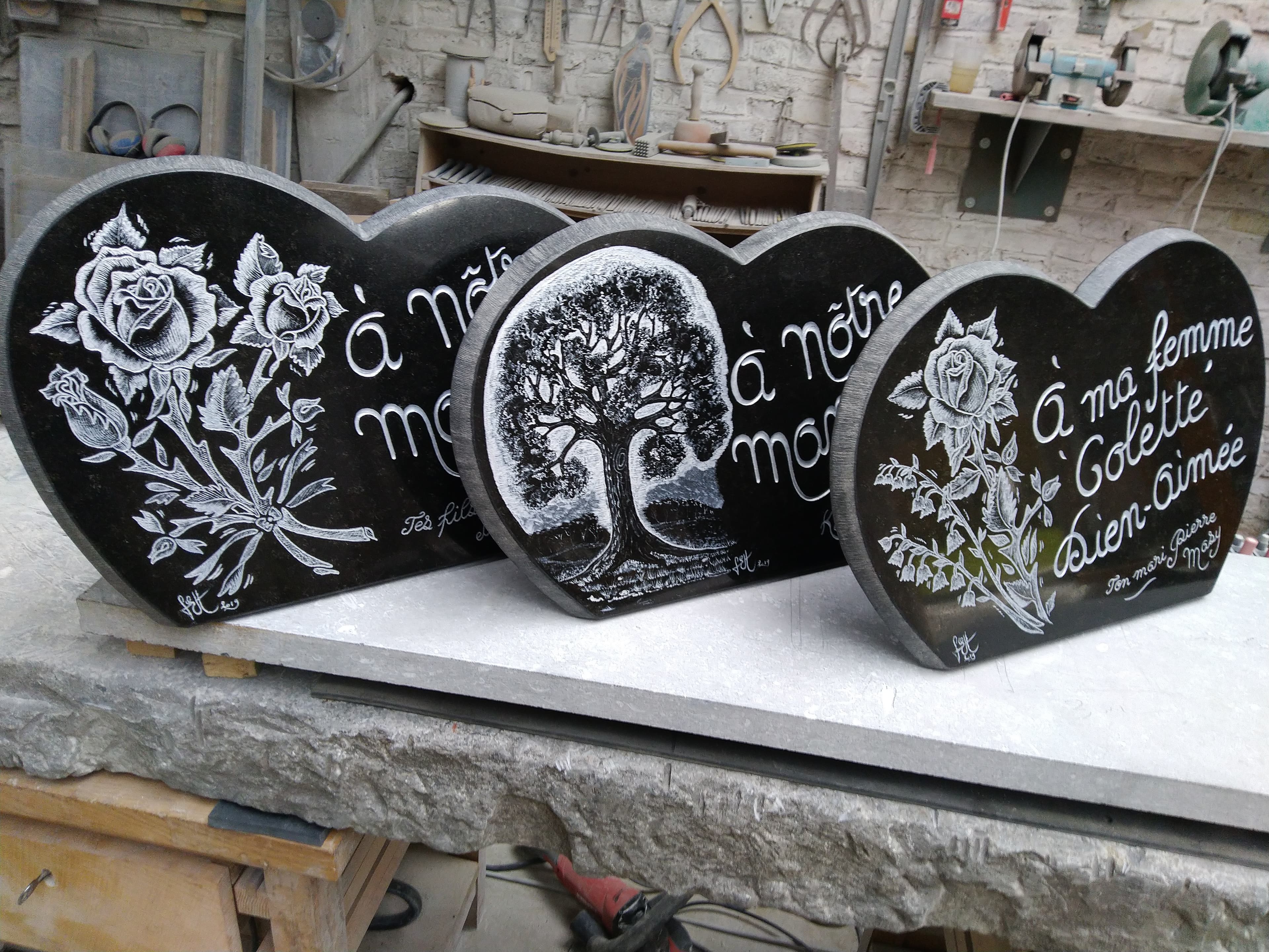 Plaque Granit sur mesures