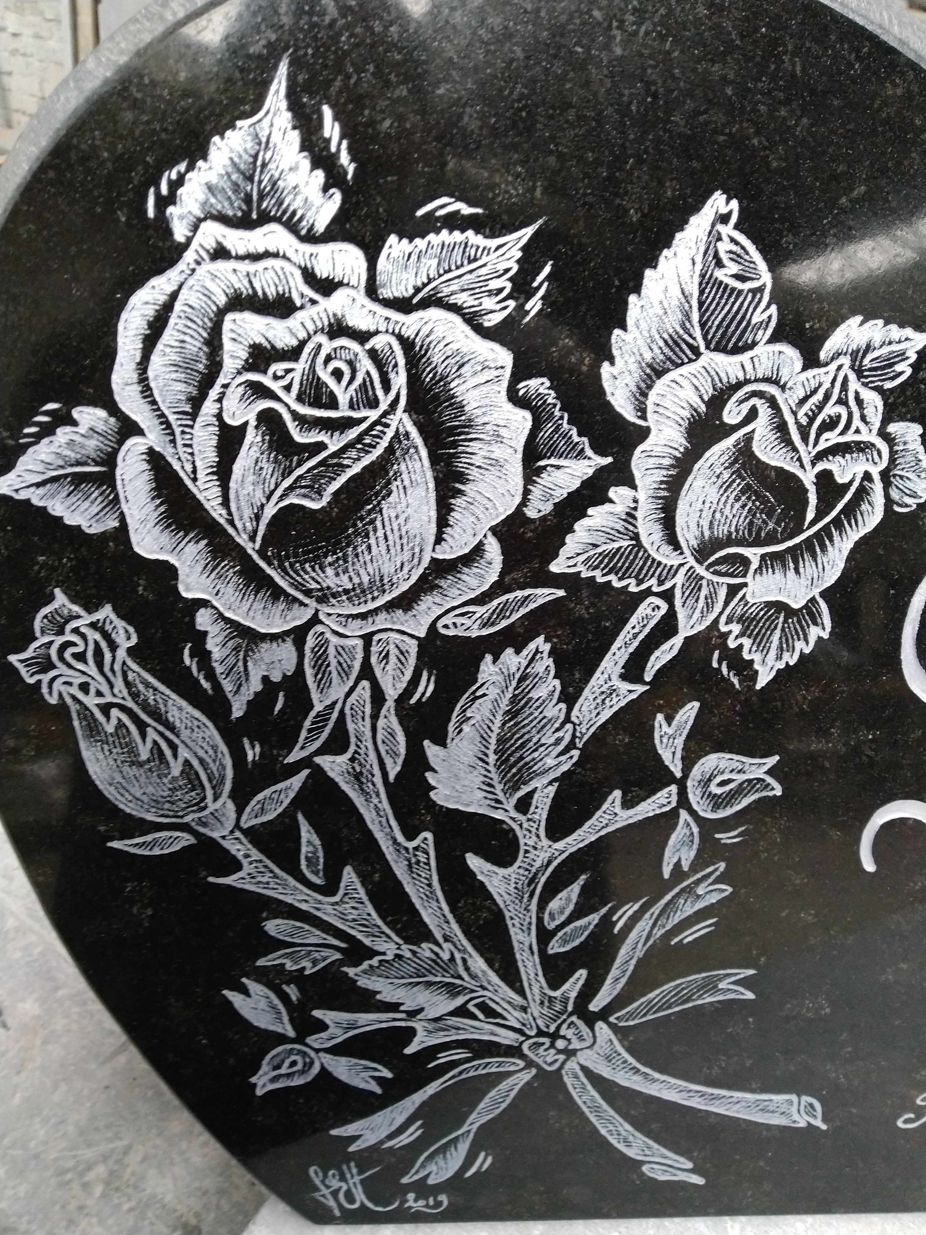 Plaque Granit sur mesures