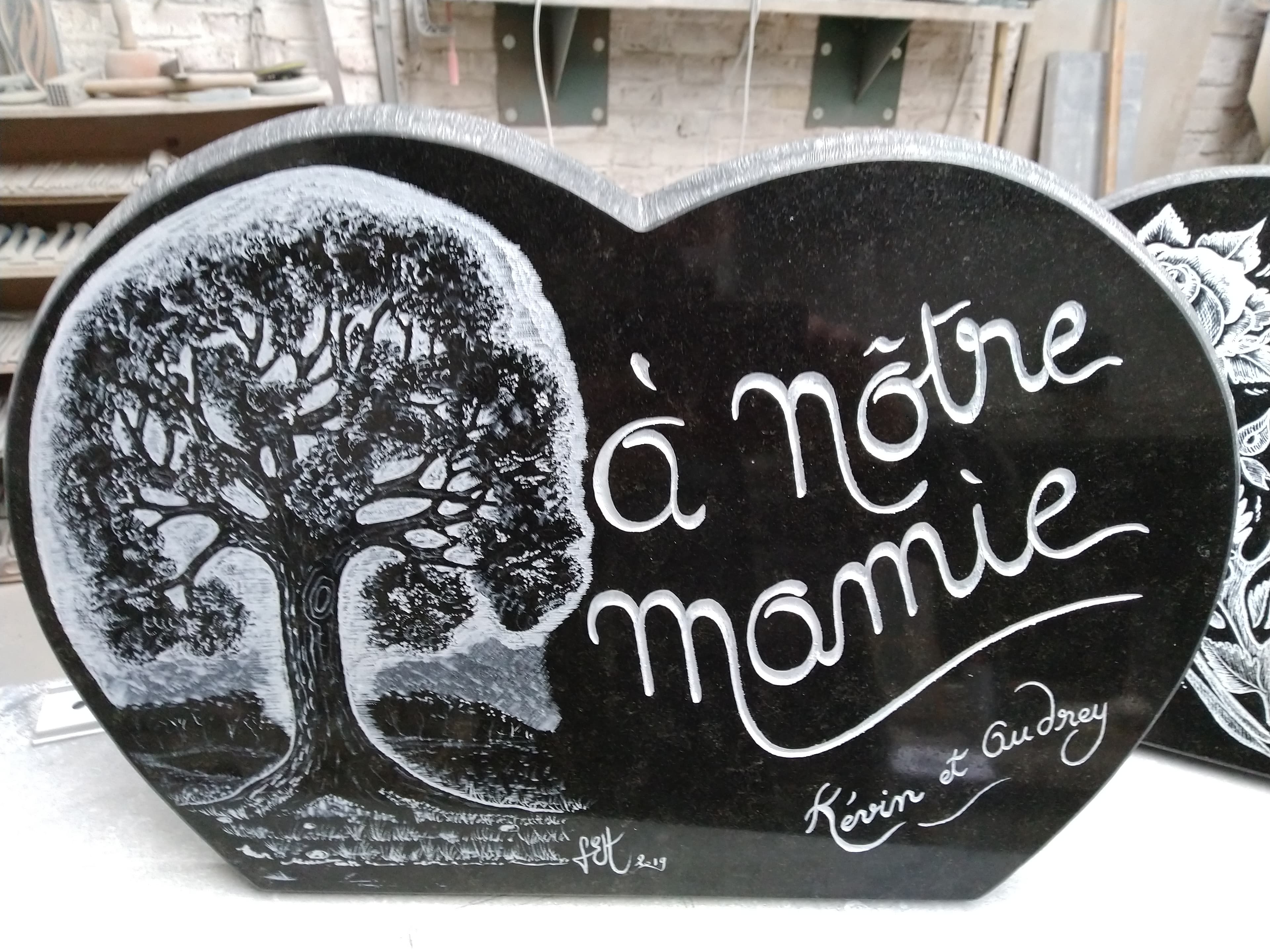 Plaque Granit sur mesures