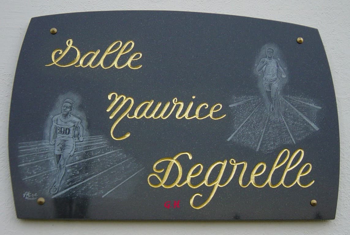 Plaque noir fin Sars-Poteries