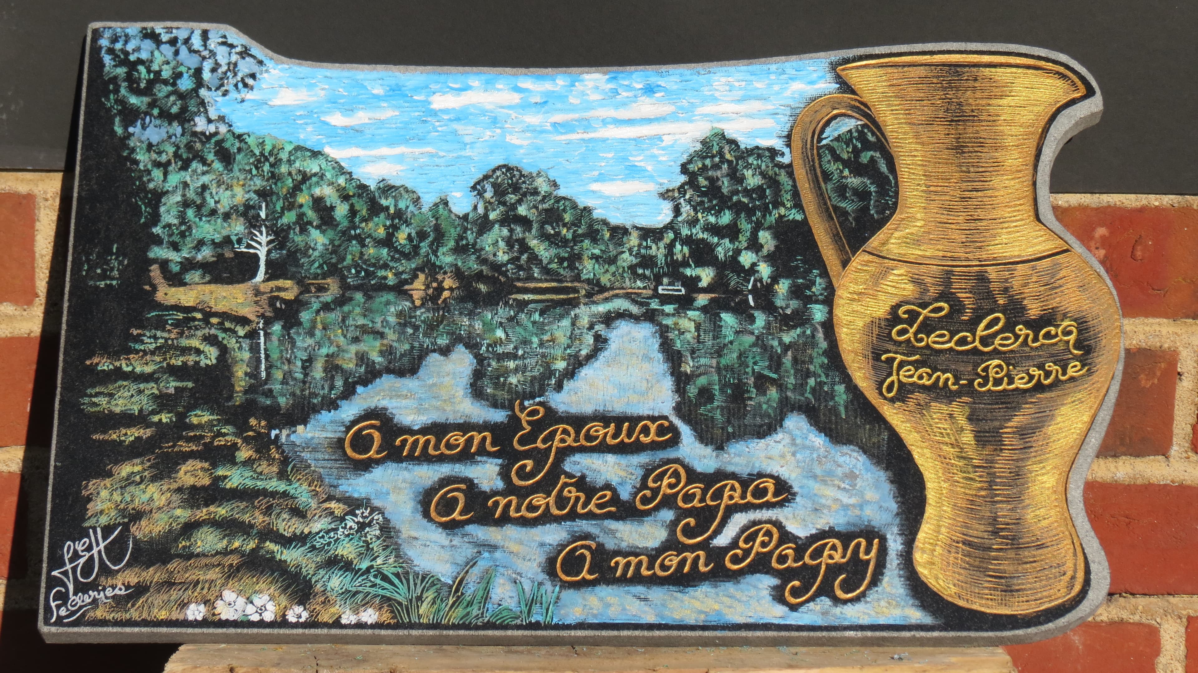 Plaques personnalisées