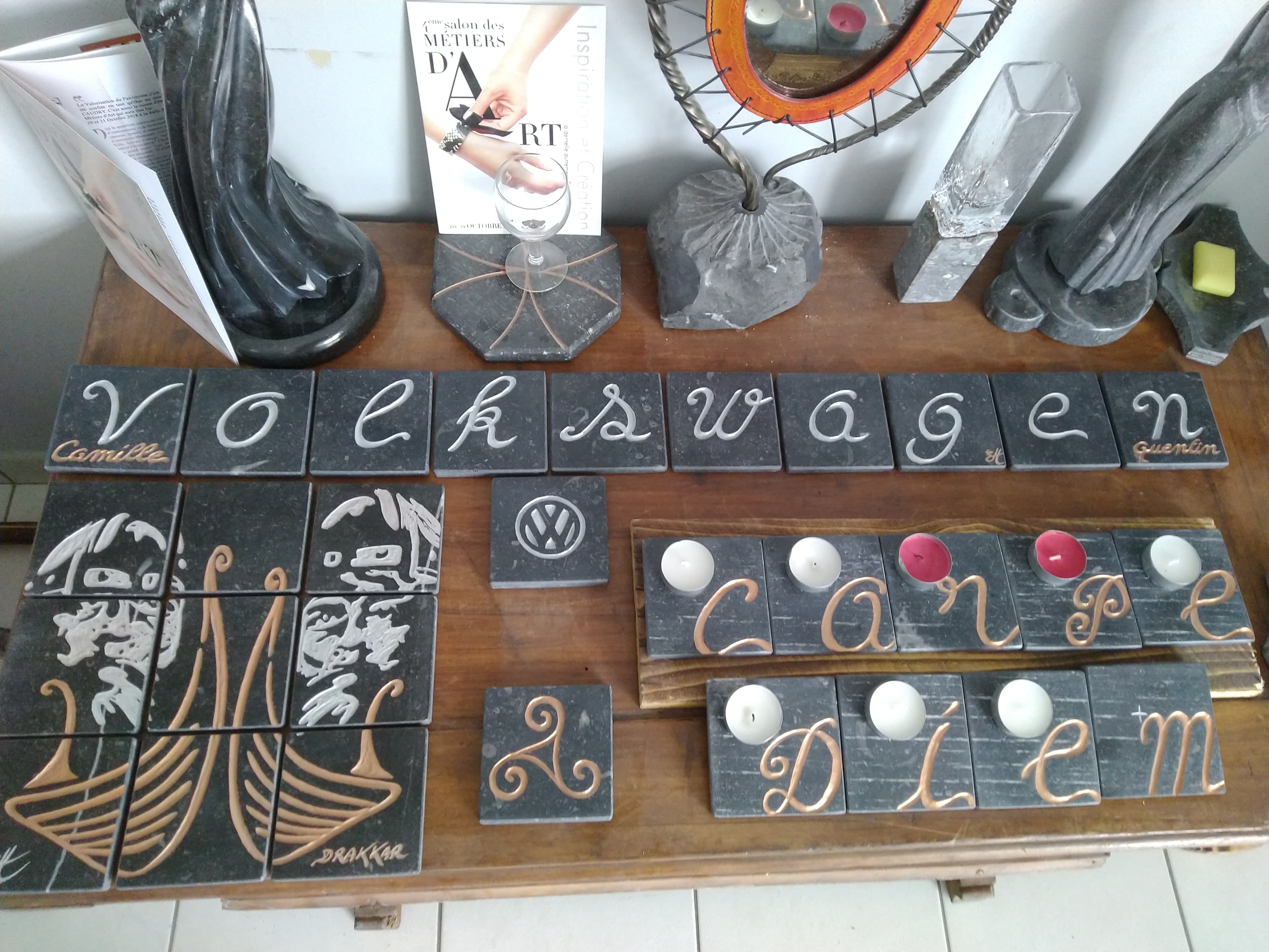 Sous-verres personnalisés