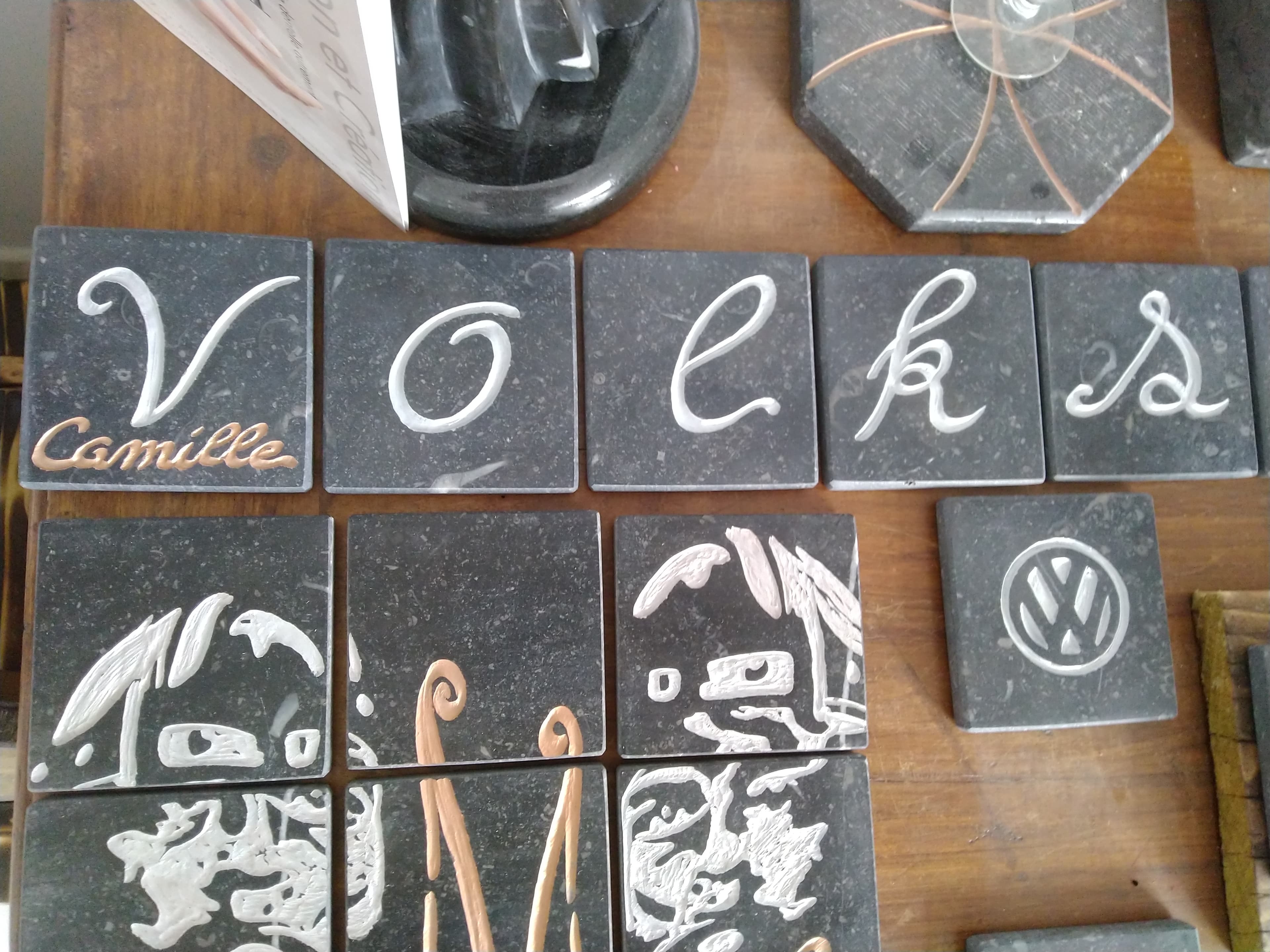Sous-verres personnalisés