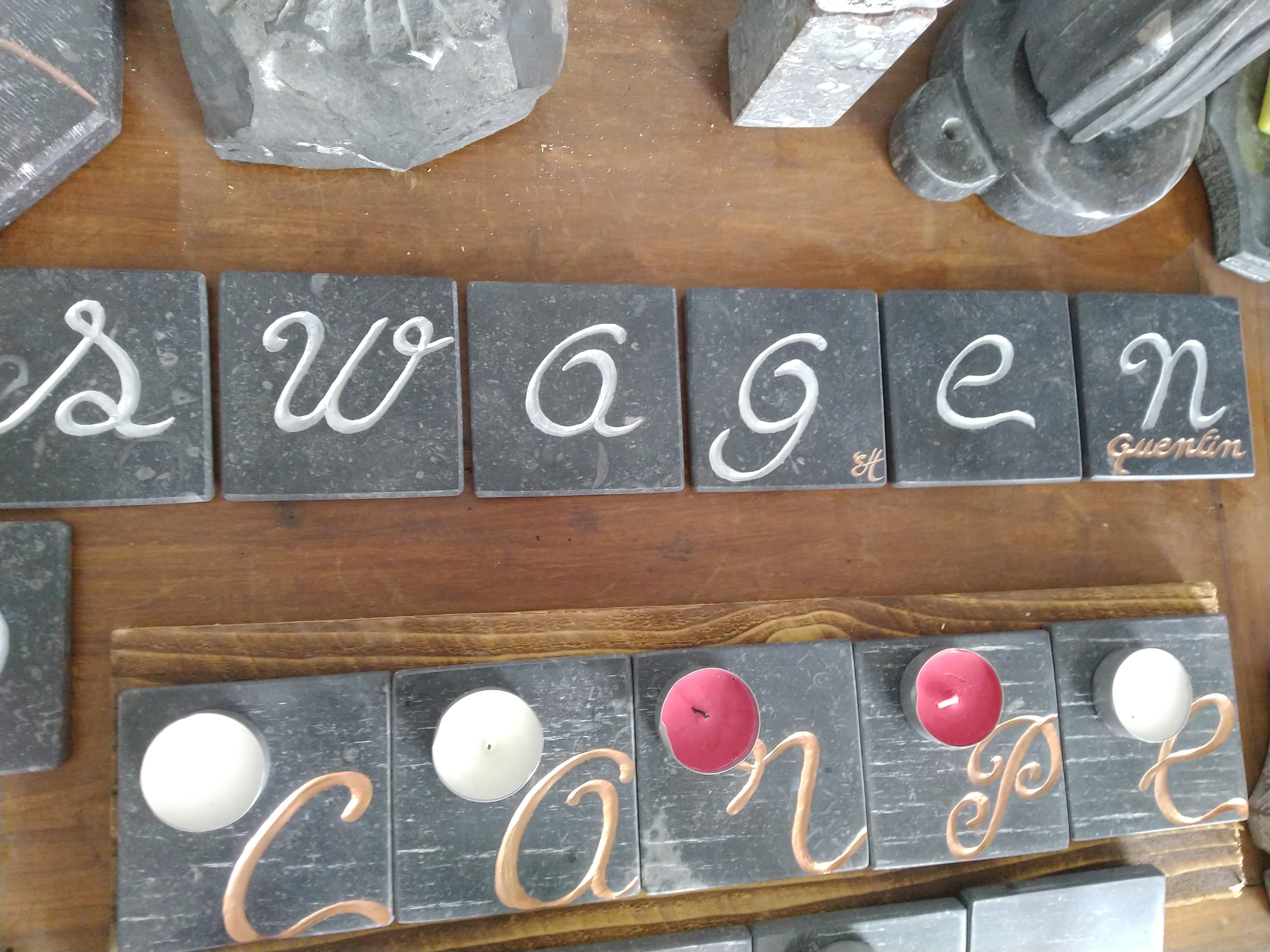 Sous-verres personnalisés
