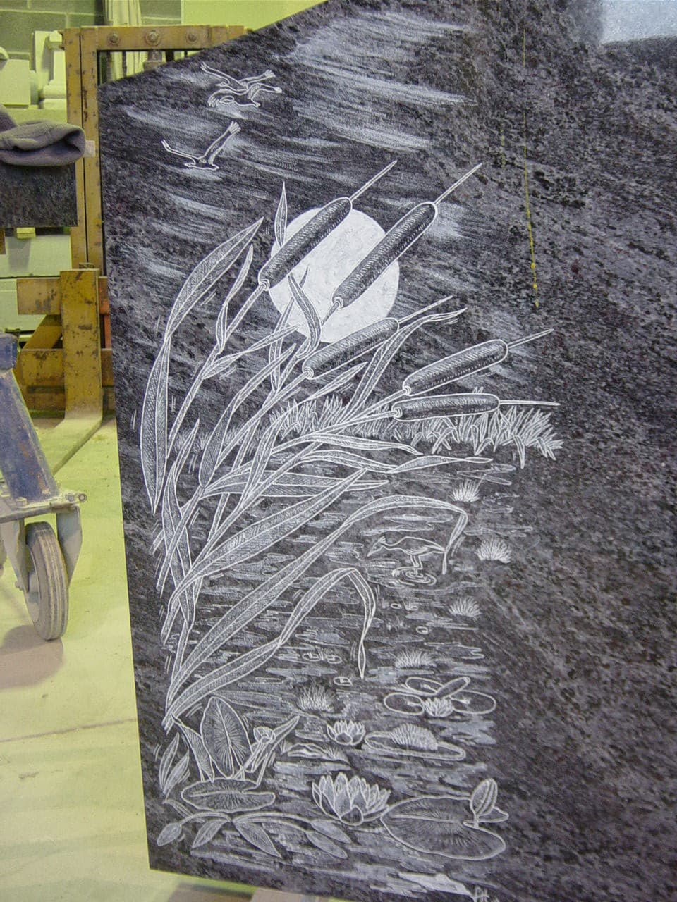 Stèle Granit funeraire 008
