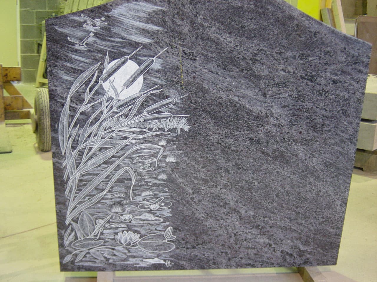 Stèle Granit funeraire 008