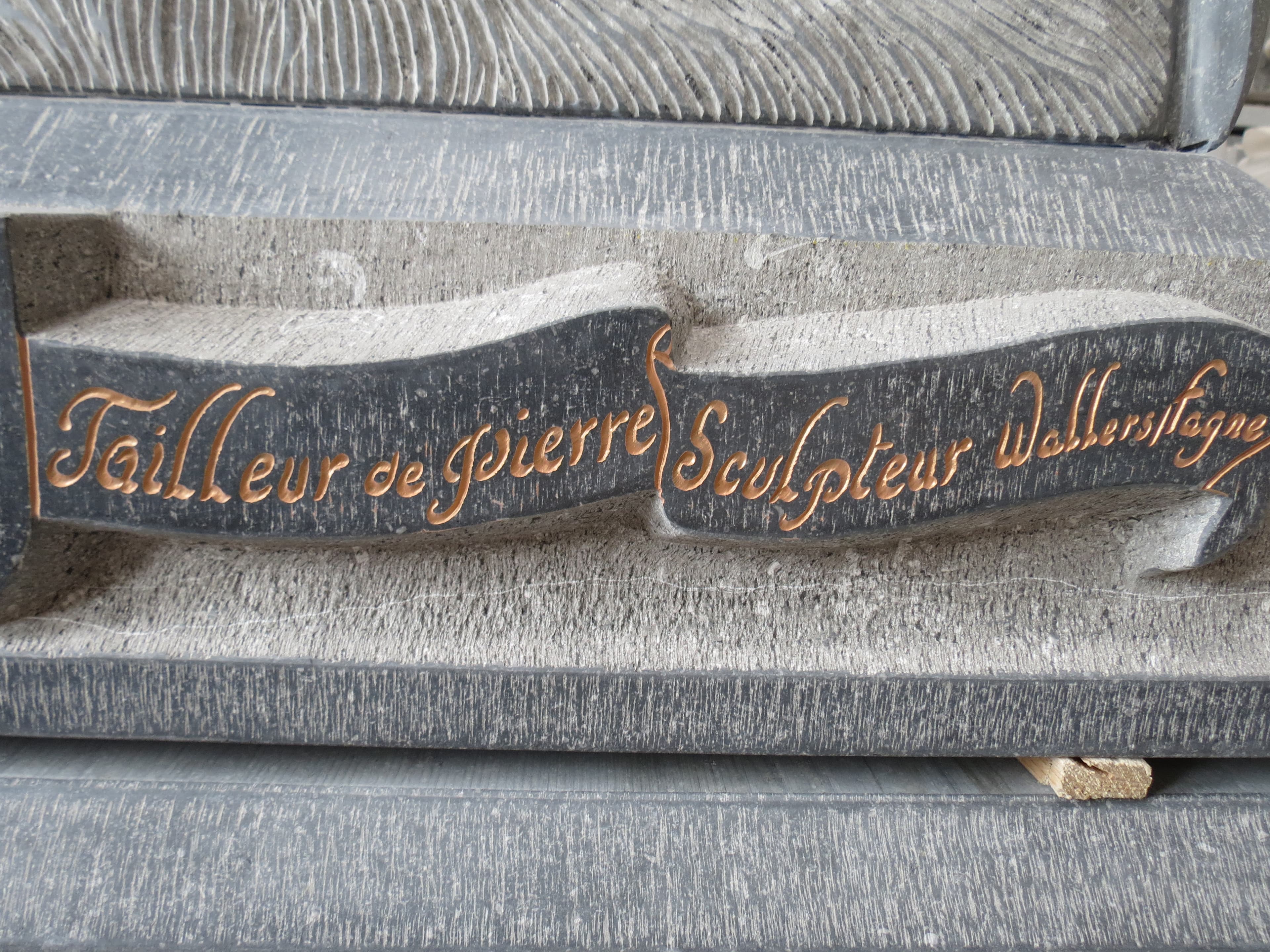 Stèle Pierre Bleue Commémorative de St Souplet