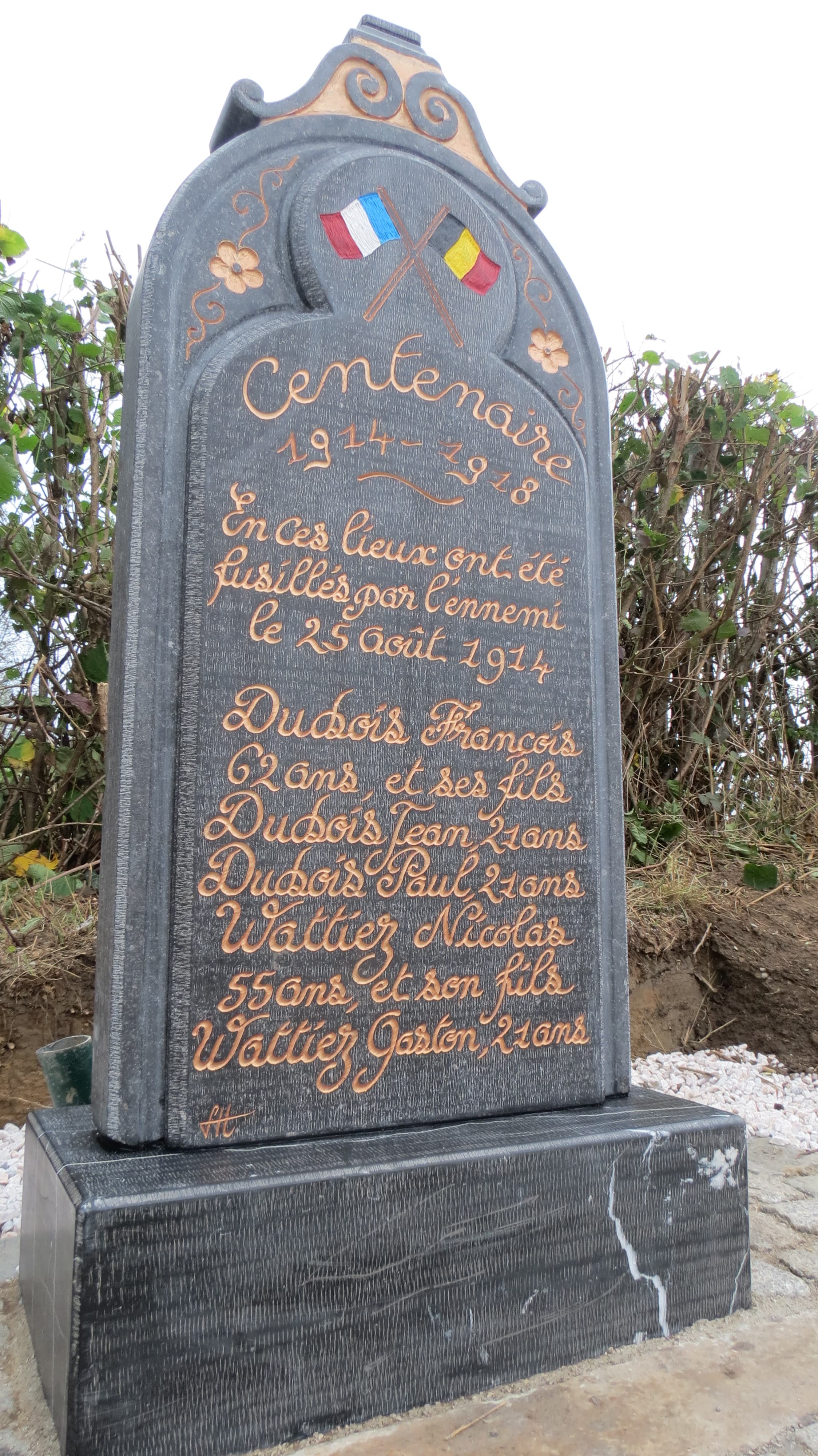 Stèle du Souvenir à Beaurieux