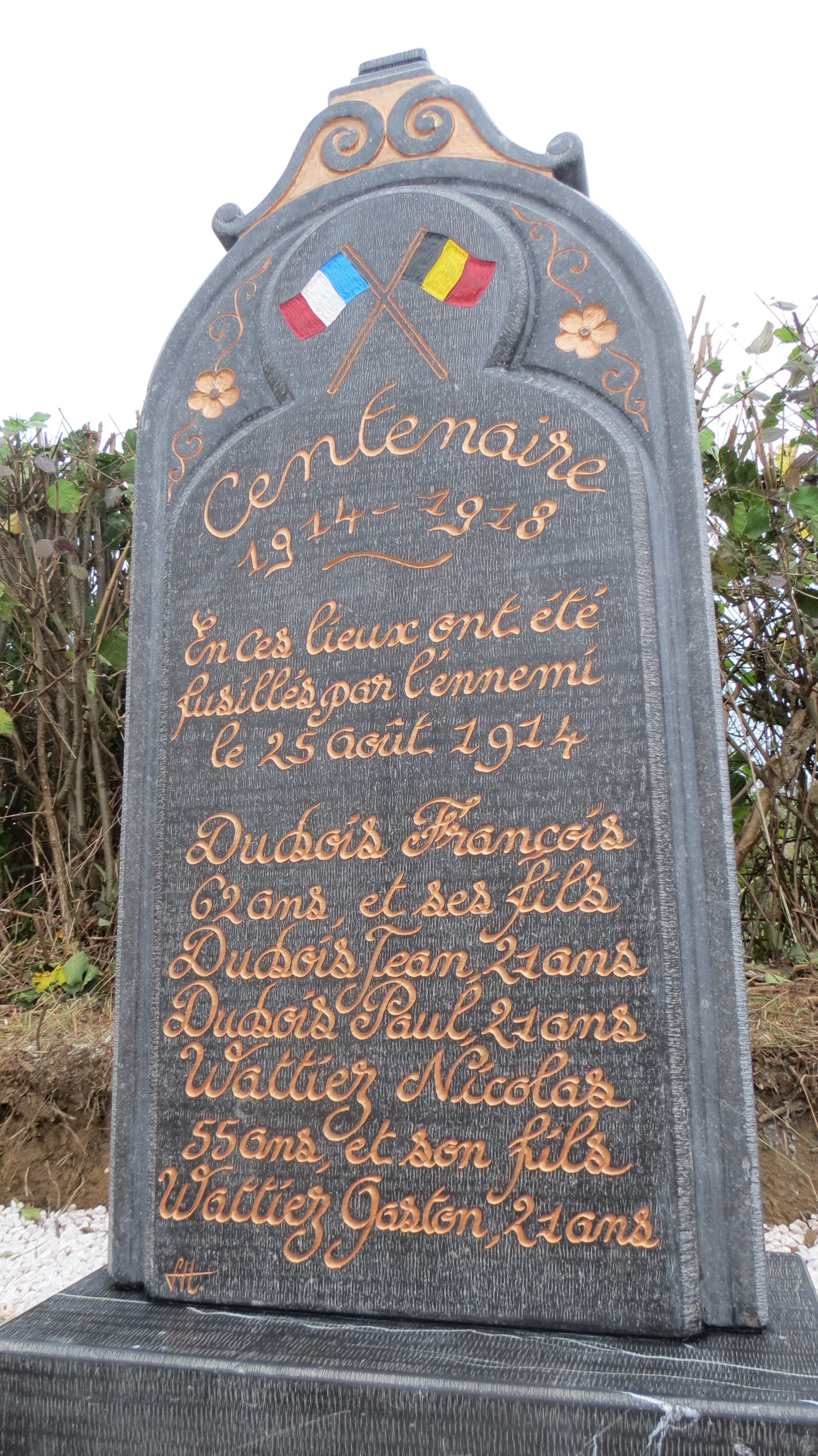 Stèle du Souvenir à Beaurieux