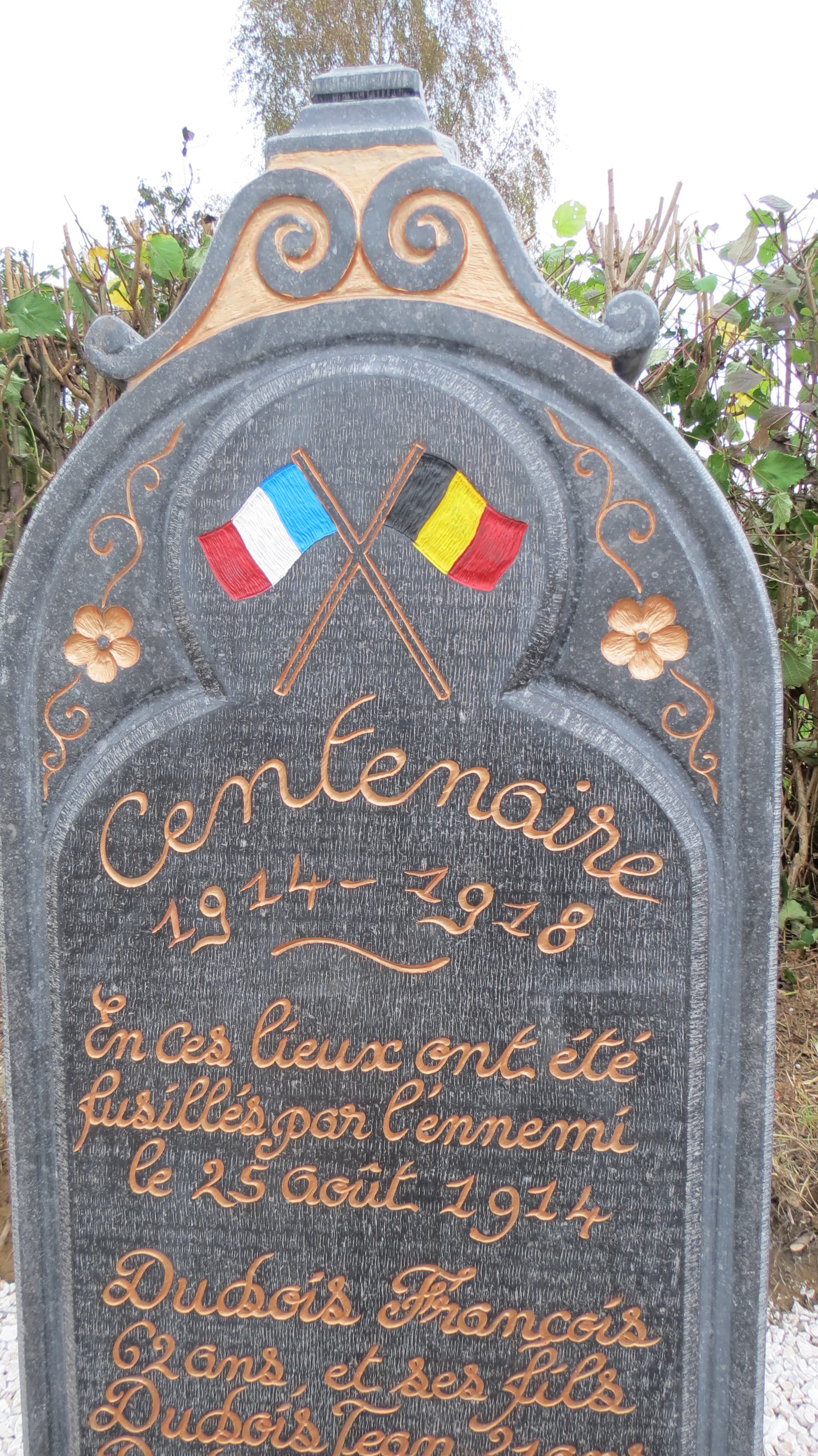 Stèle du Souvenir à Beaurieux