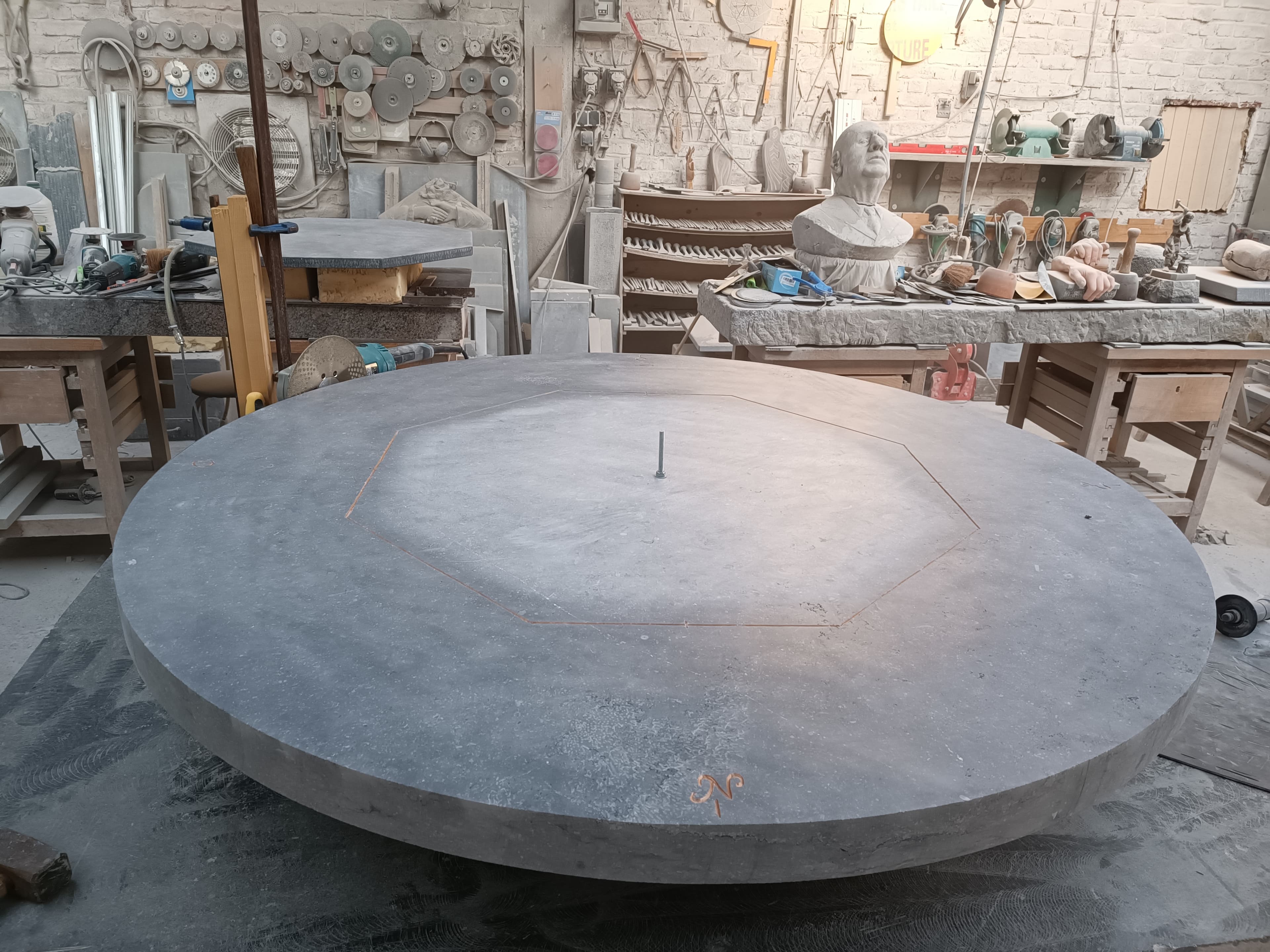 A. Travail évolutif de la table Templière