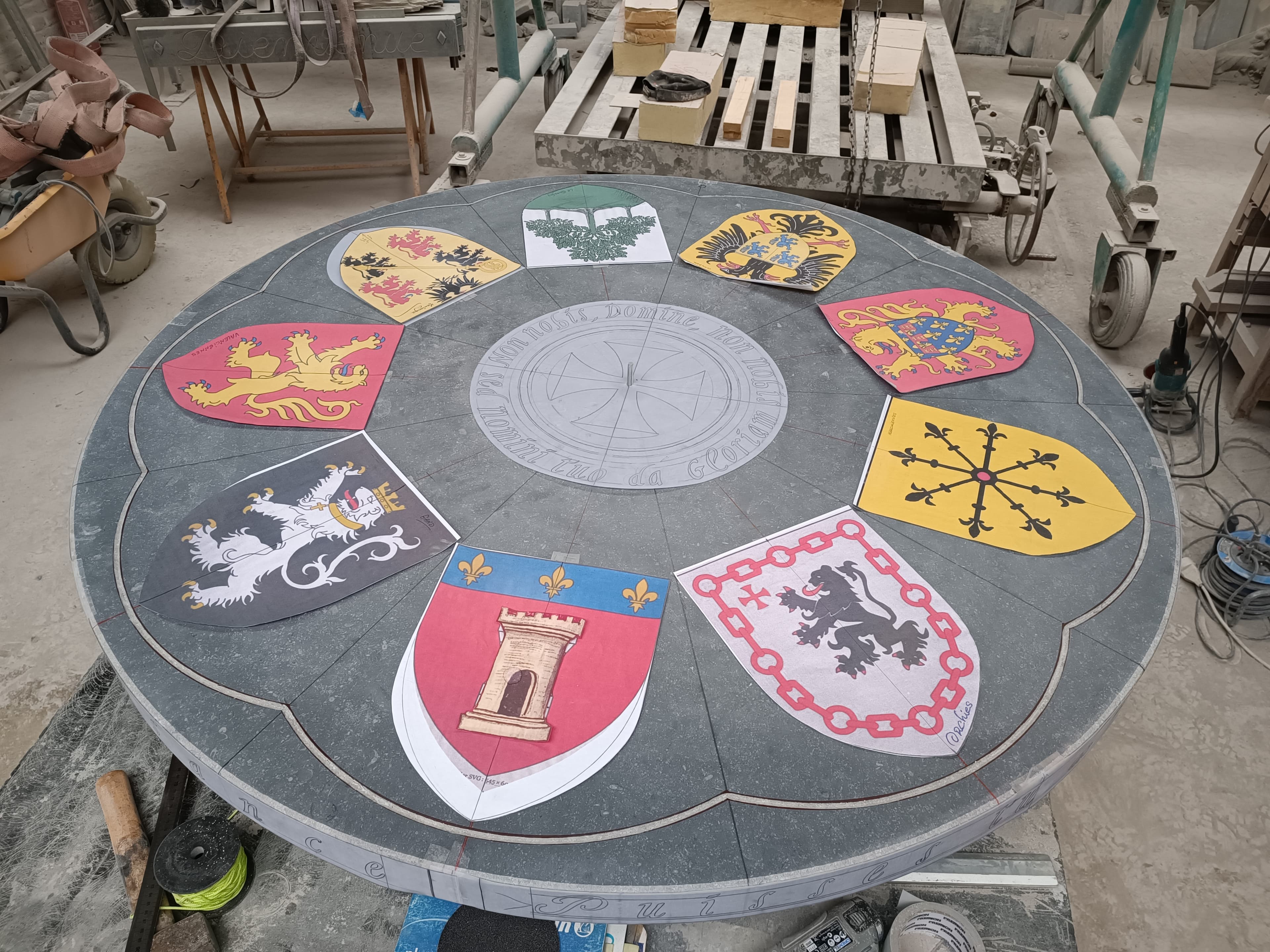 A. Travail évolutif de la table Templière